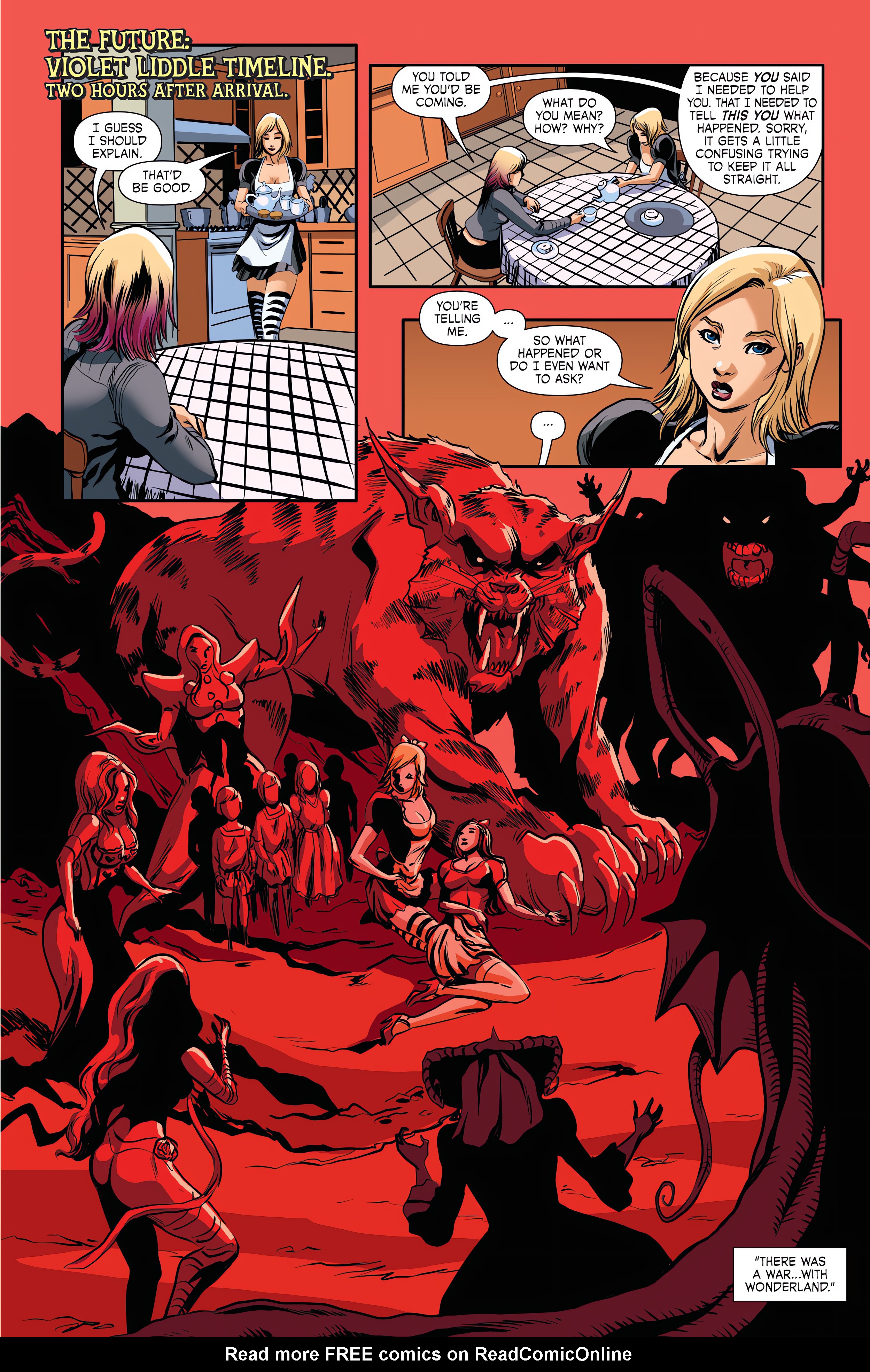 Read online Wonderland Annual: Out of Time comic -  Issue # Full - 52