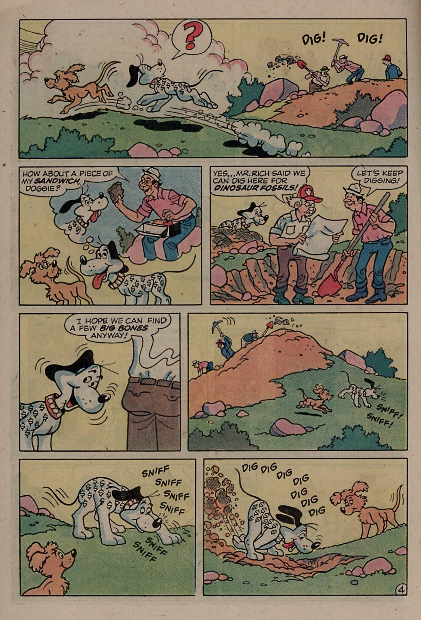 Read online Richie Rich & Dollar the Dog comic -  Issue #21 - 23