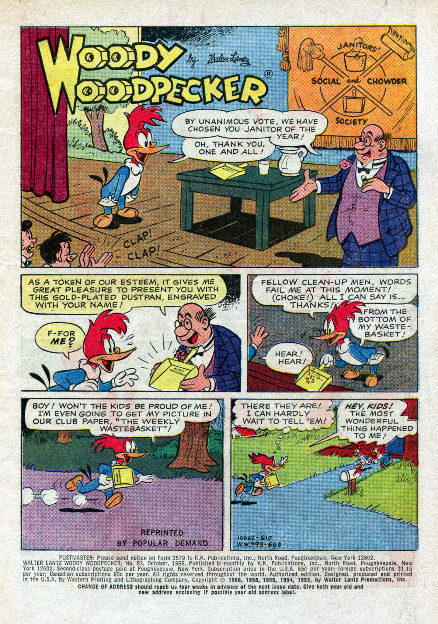 Read online Walter Lantz Woody Woodpecker (1962) comic -  Issue #93 - 3