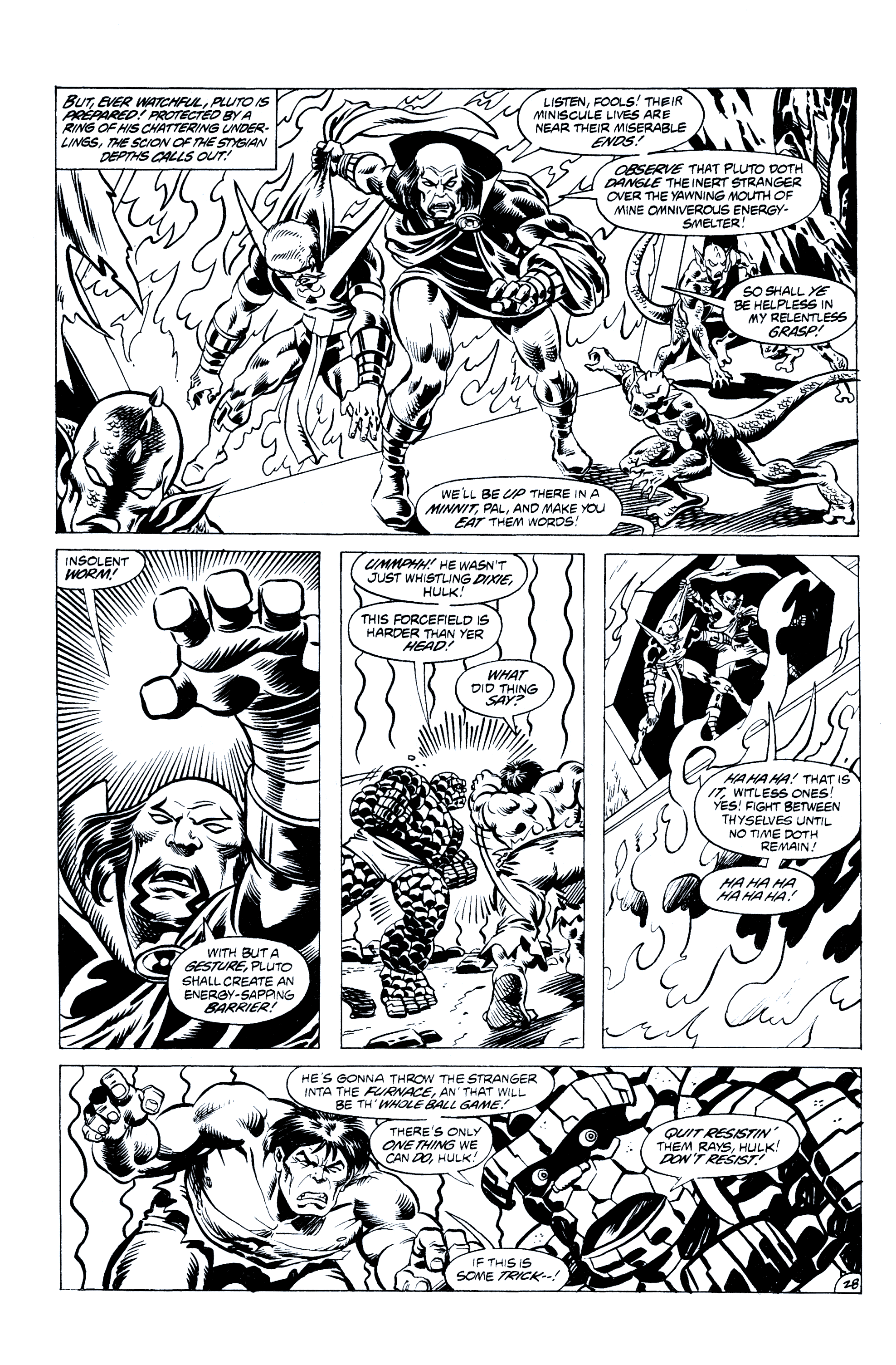 Read online Essential Marvel Two-In-One comic -  Issue # TPB 3 (Part 6) - 7