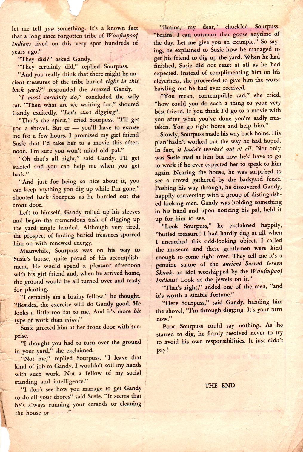 Read online Paul Terry's Mighty Mouse Comics comic -  Issue #15 - 35