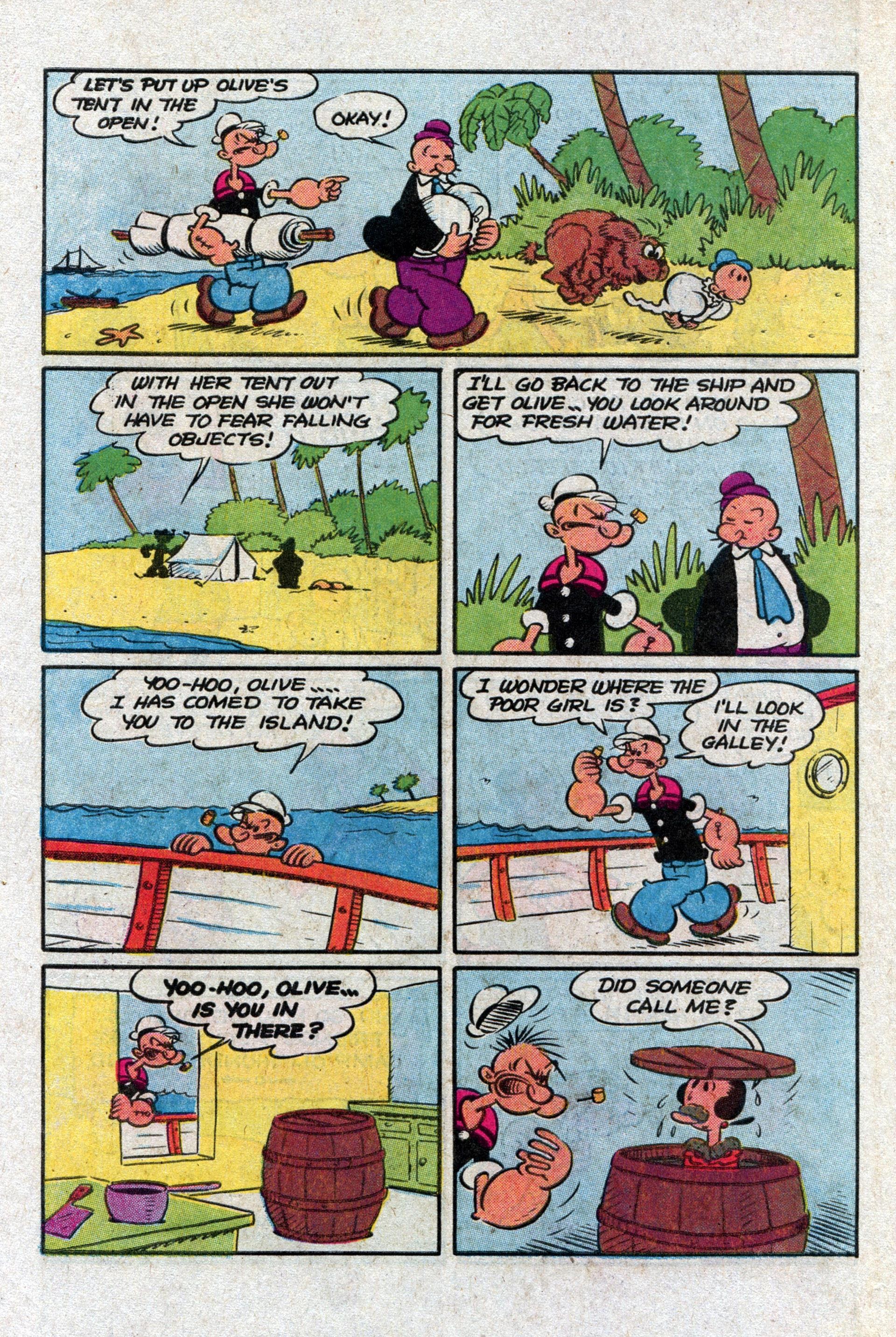 Read online Popeye (1948) comic -  Issue #170 - 6