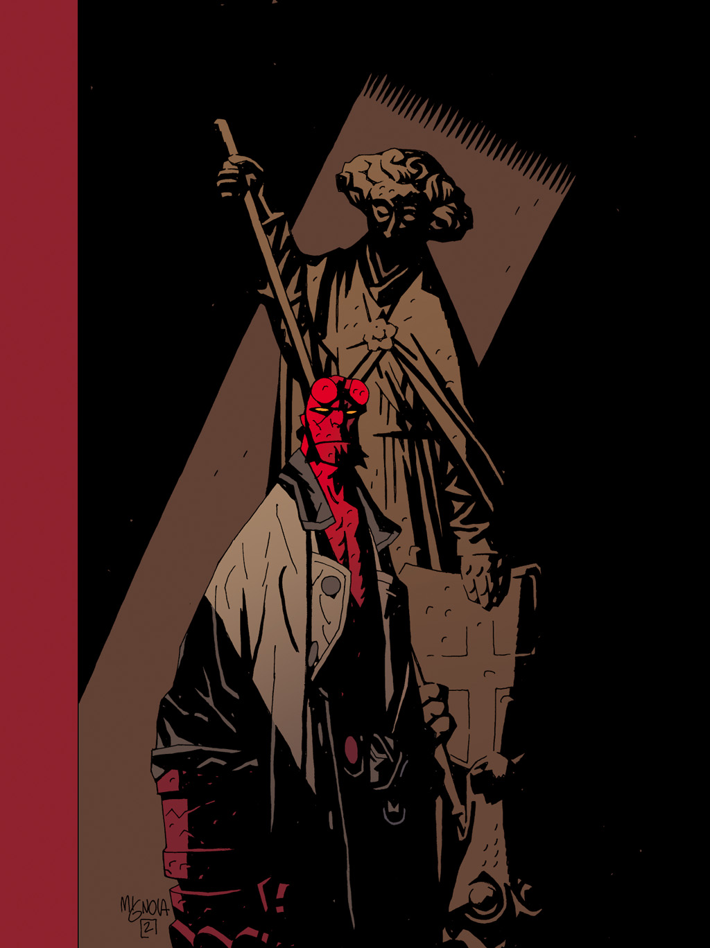 Read online The Art of Hellboy comic -  Issue # TPB - 166