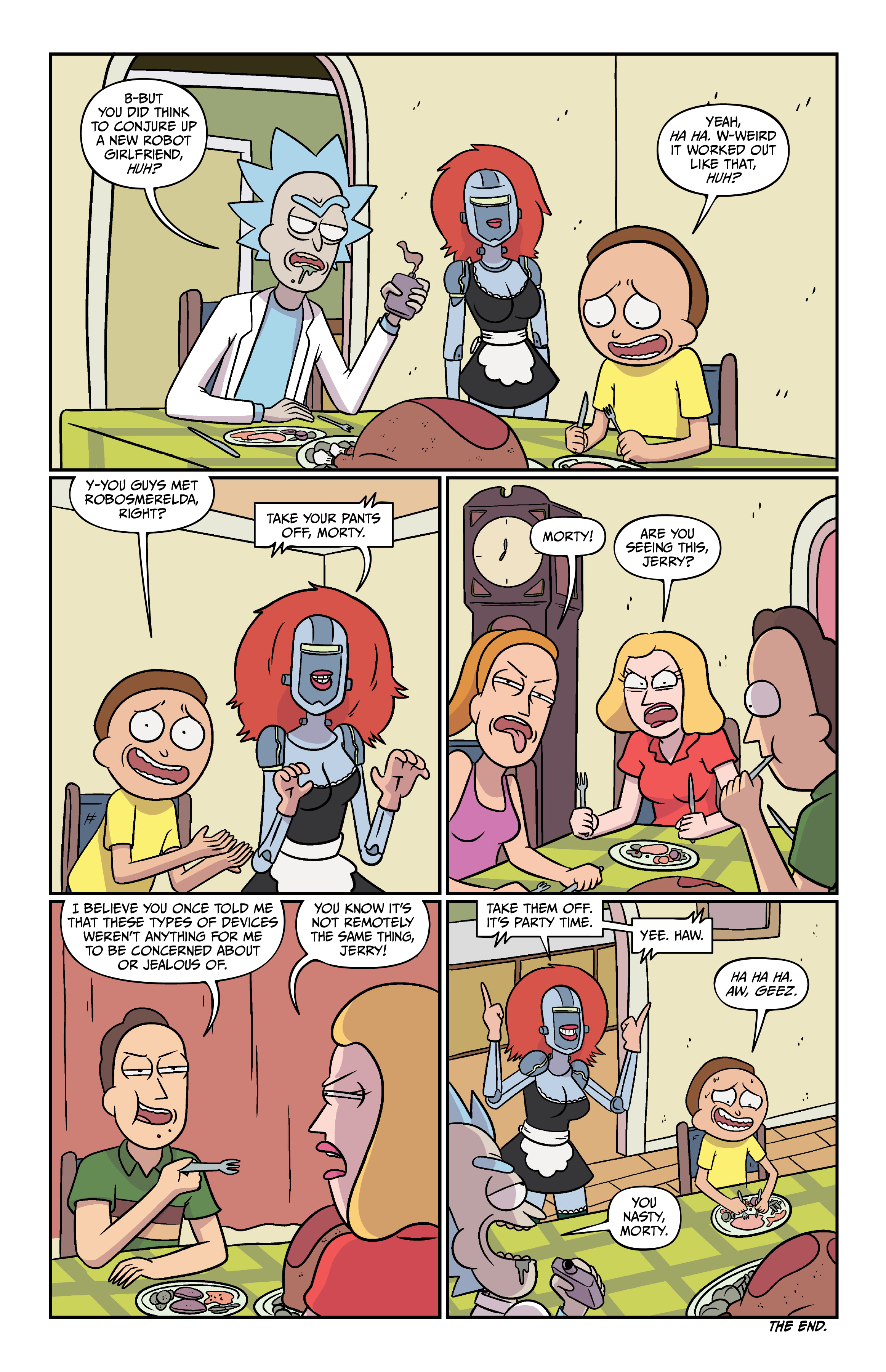 Read online Rick and Morty comic -  Issue # (2015) _Deluxe Edition 7 (Part 1) - 64