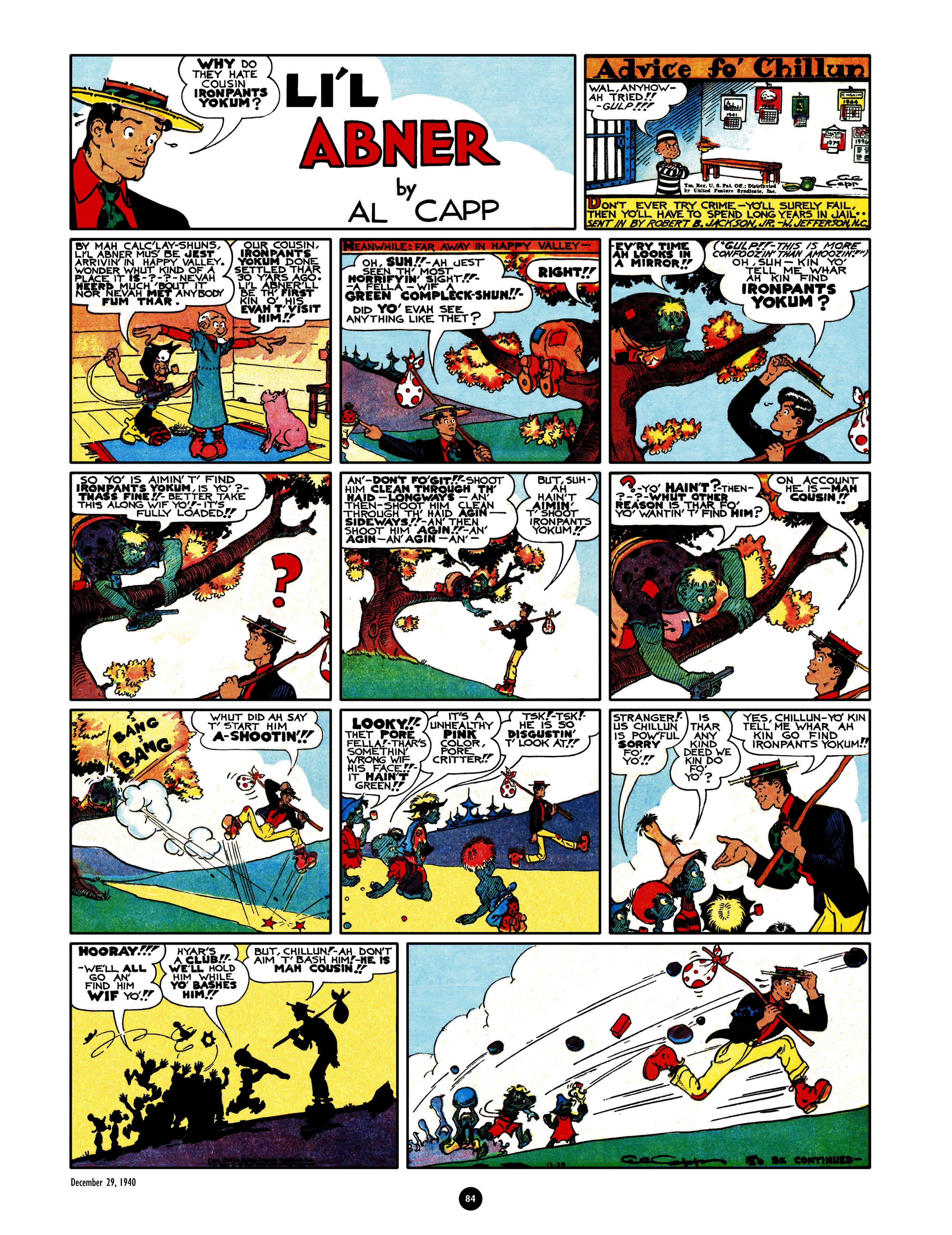 Read online Al Capp's Li'l Abner Complete Daily & Color Sunday Comics comic -  Issue # TPB 4 (Part 1) - 85