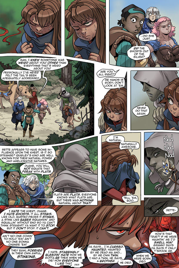 Read online Unsounded comic -  Issue #17 - 22