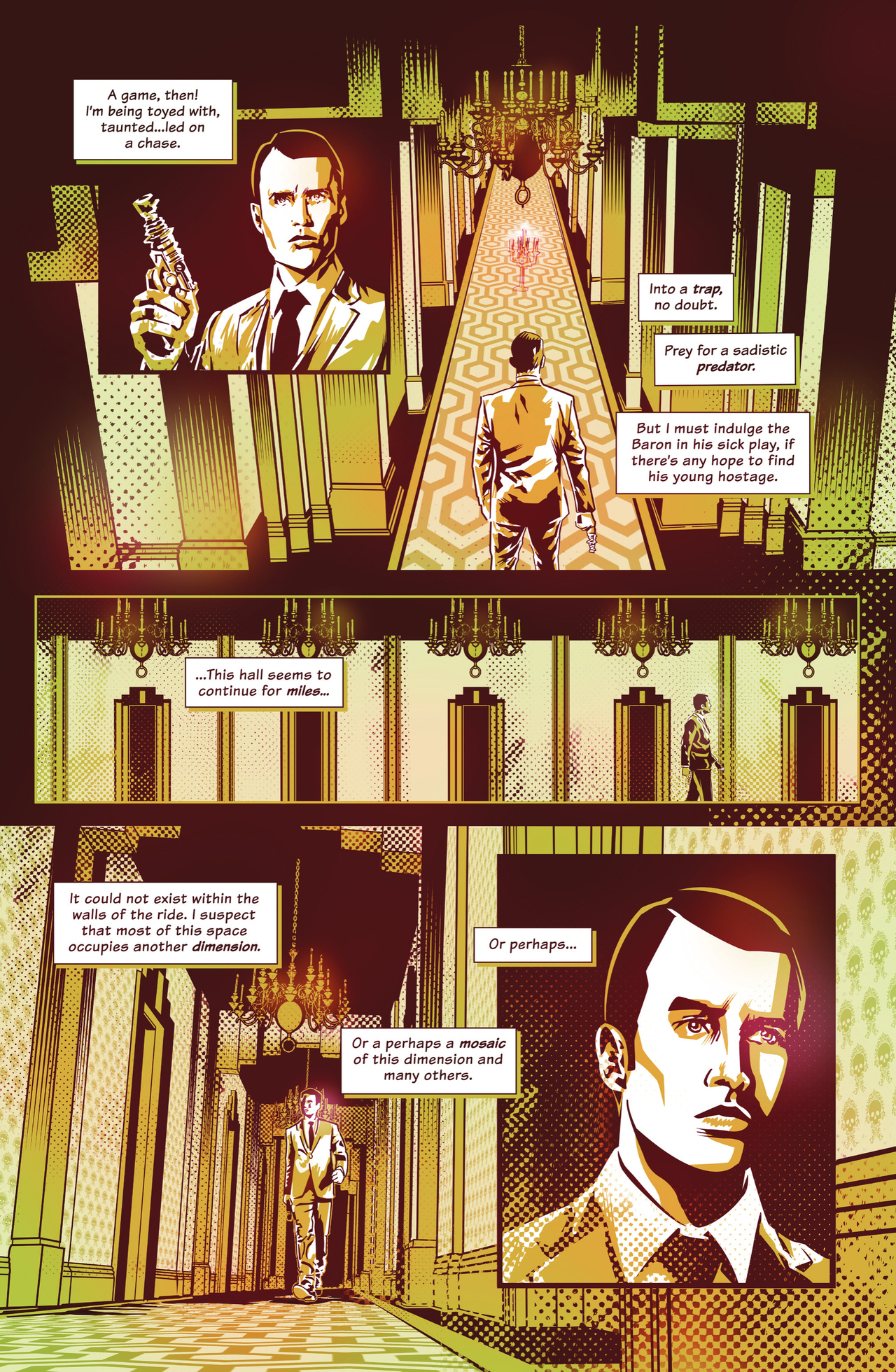 Read online Doctor Rigby: Where Dwells the Ghostly Baron comic -  Issue # Full - 14