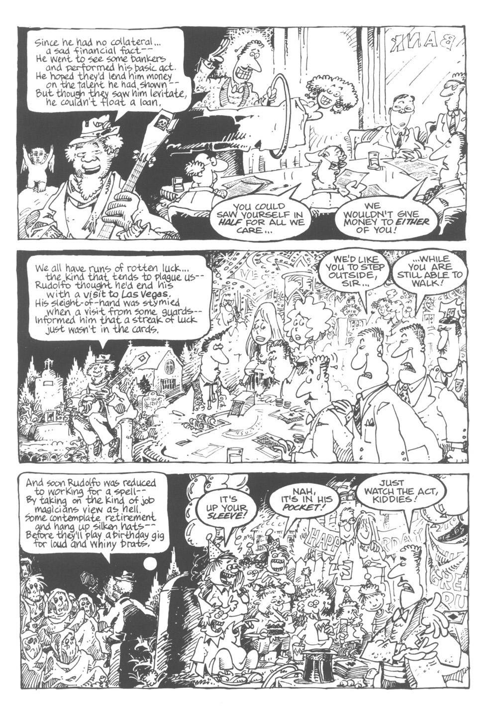 Read online Sergio Aragonés Boogeyman comic -  Issue #3 - 5