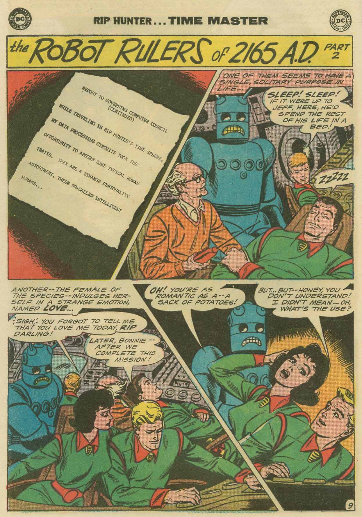 Read online Rip Hunter...Time Master comic -  Issue #27 - 12