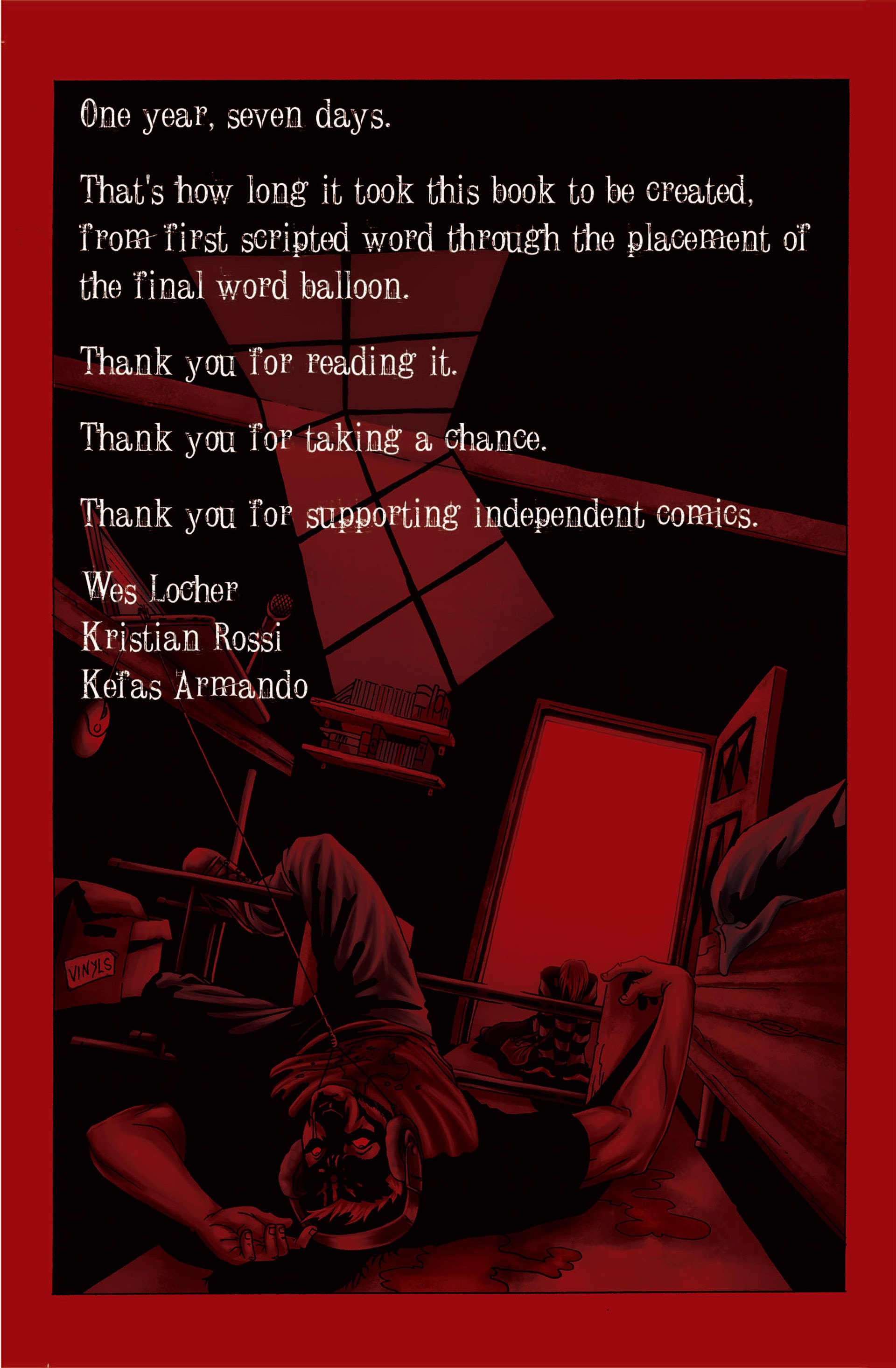 Read online Chambers comic -  Issue #3 - 26