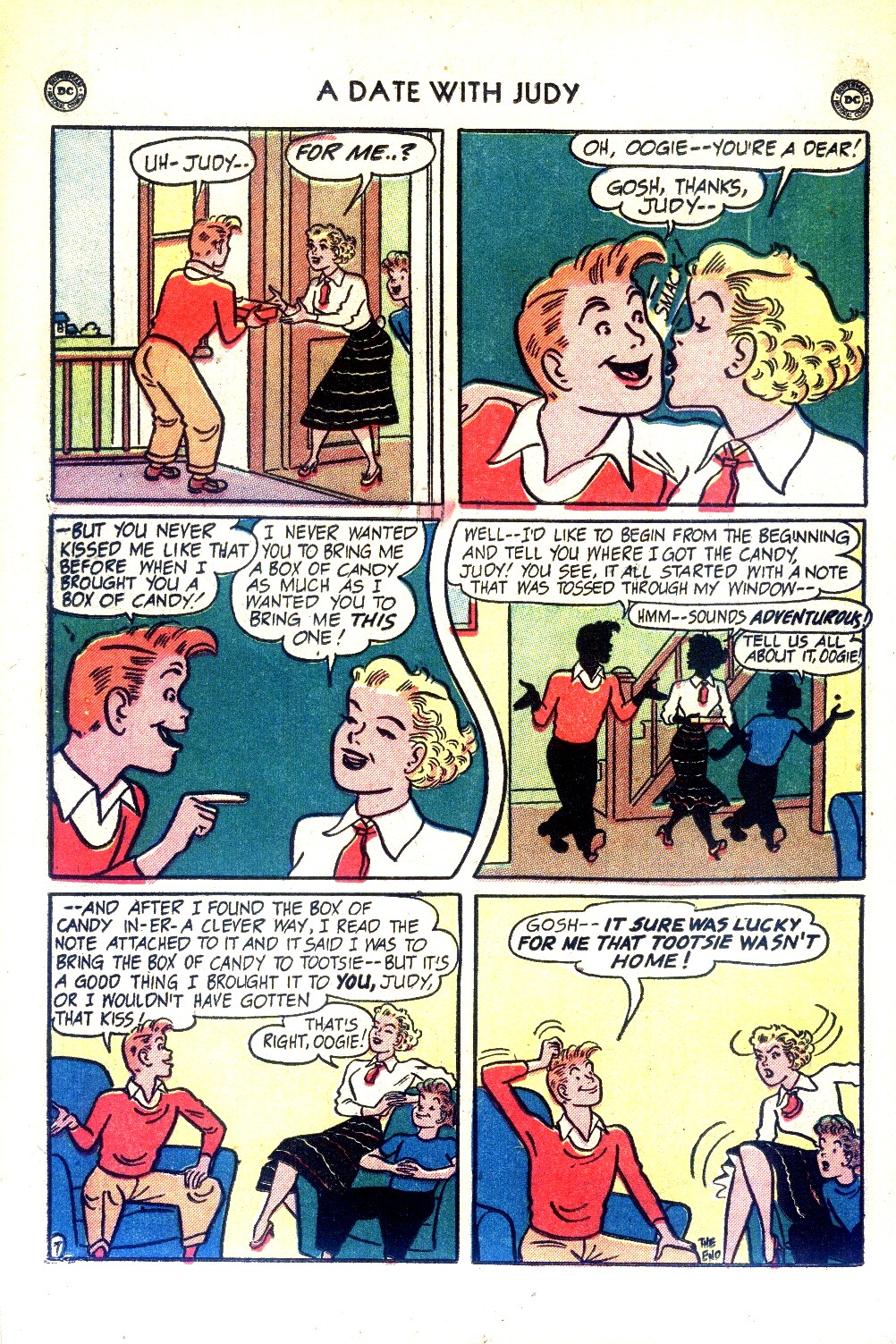 Read online A Date with Judy comic -  Issue #22 - 32