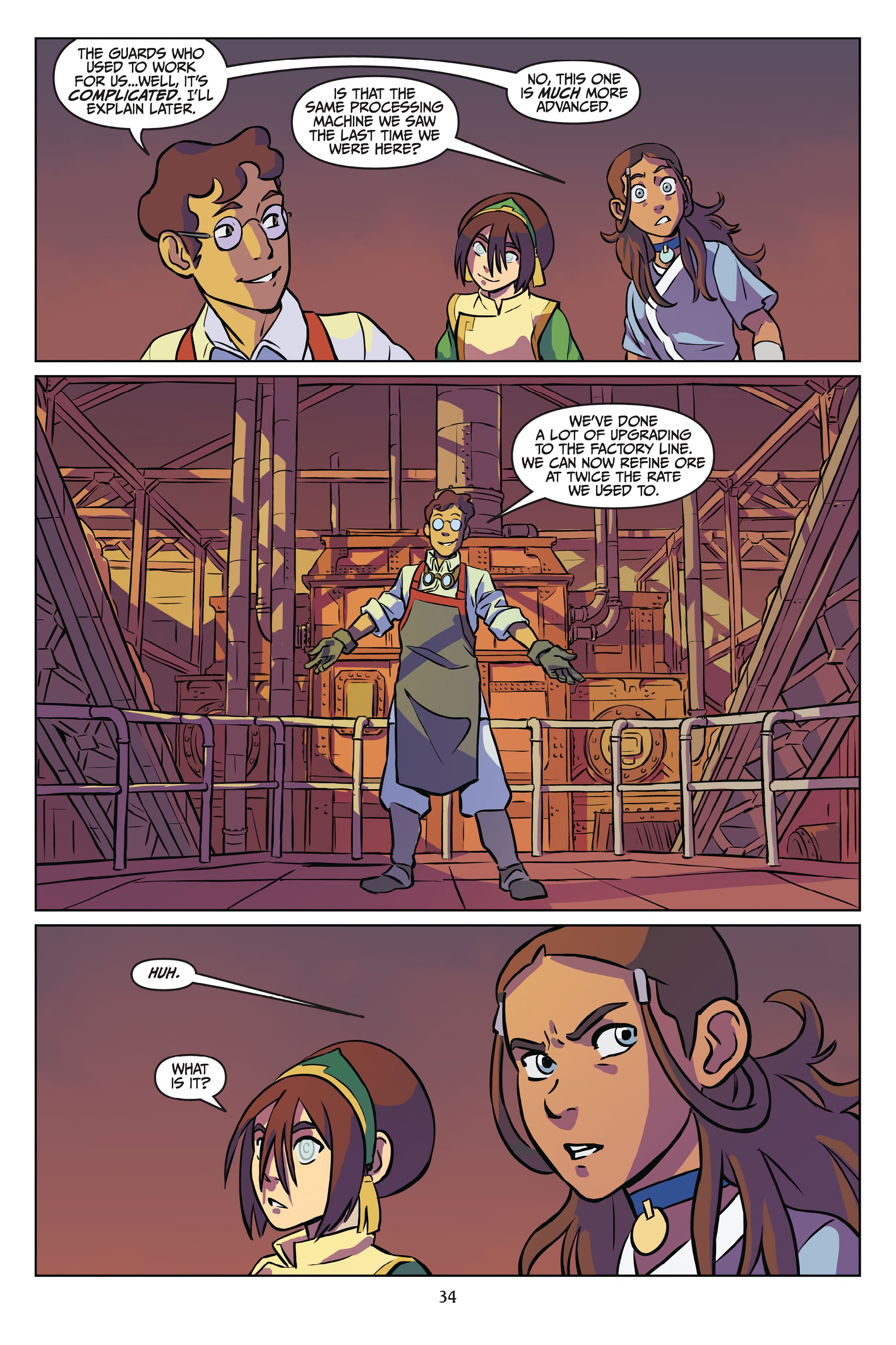 Read online Nickelodeon Avatar: The Last Airbender - Imbalance comic -  Issue # _Omnibus (Part 1) - 35