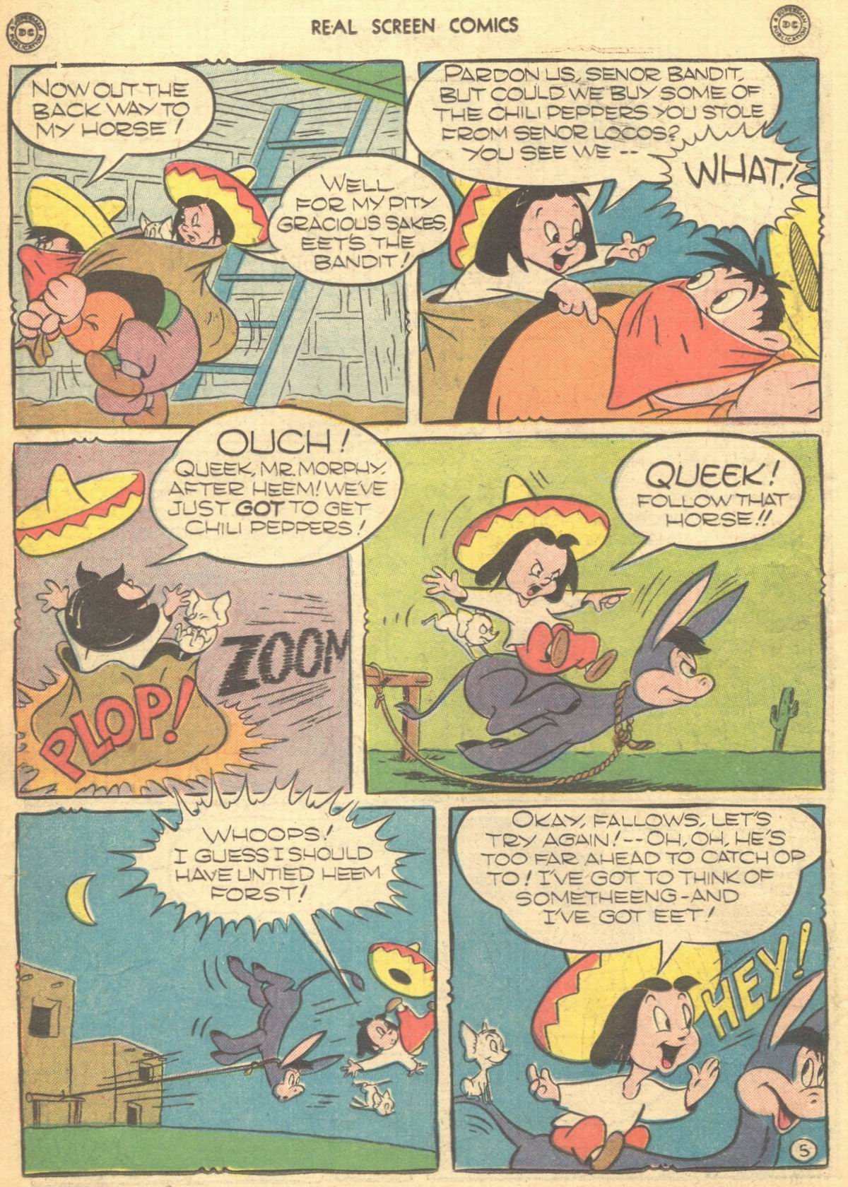 Read online Real Screen Comics comic -  Issue #4 - 20