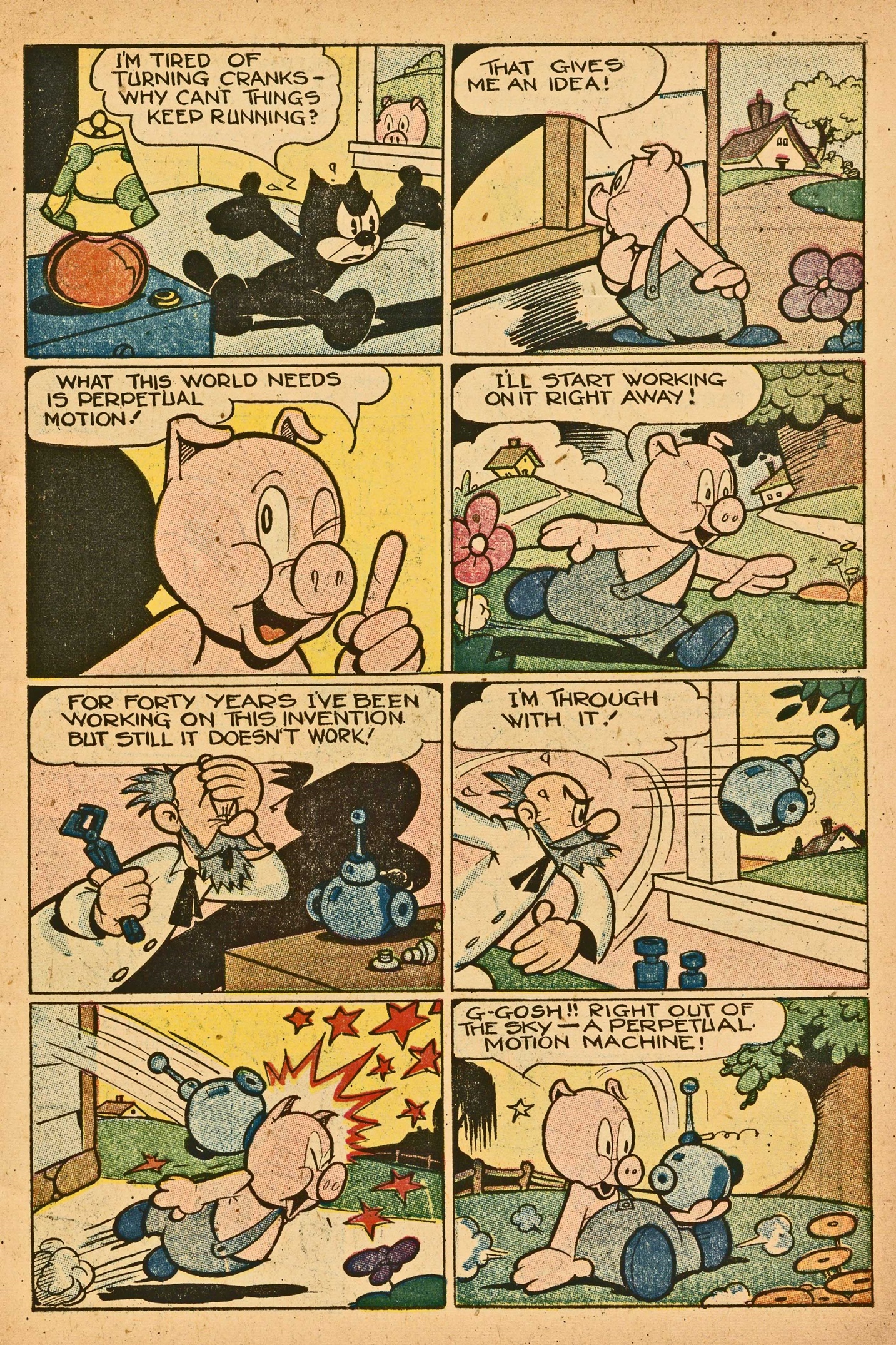 Read online Felix the Cat (1951) comic -  Issue #44 - 5
