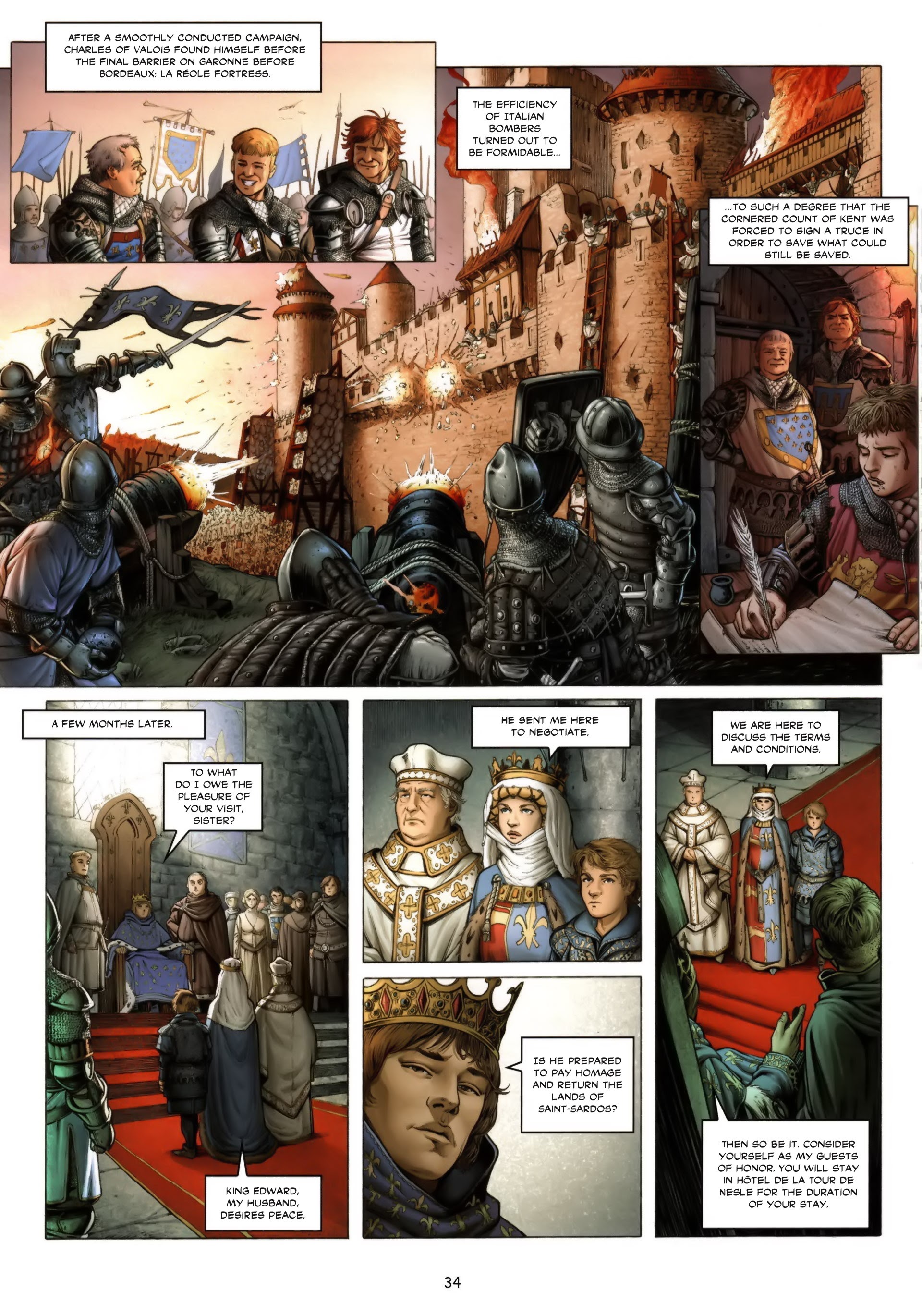 Read online Isabella: She-Wolf of France comic -  Issue #2 - 35