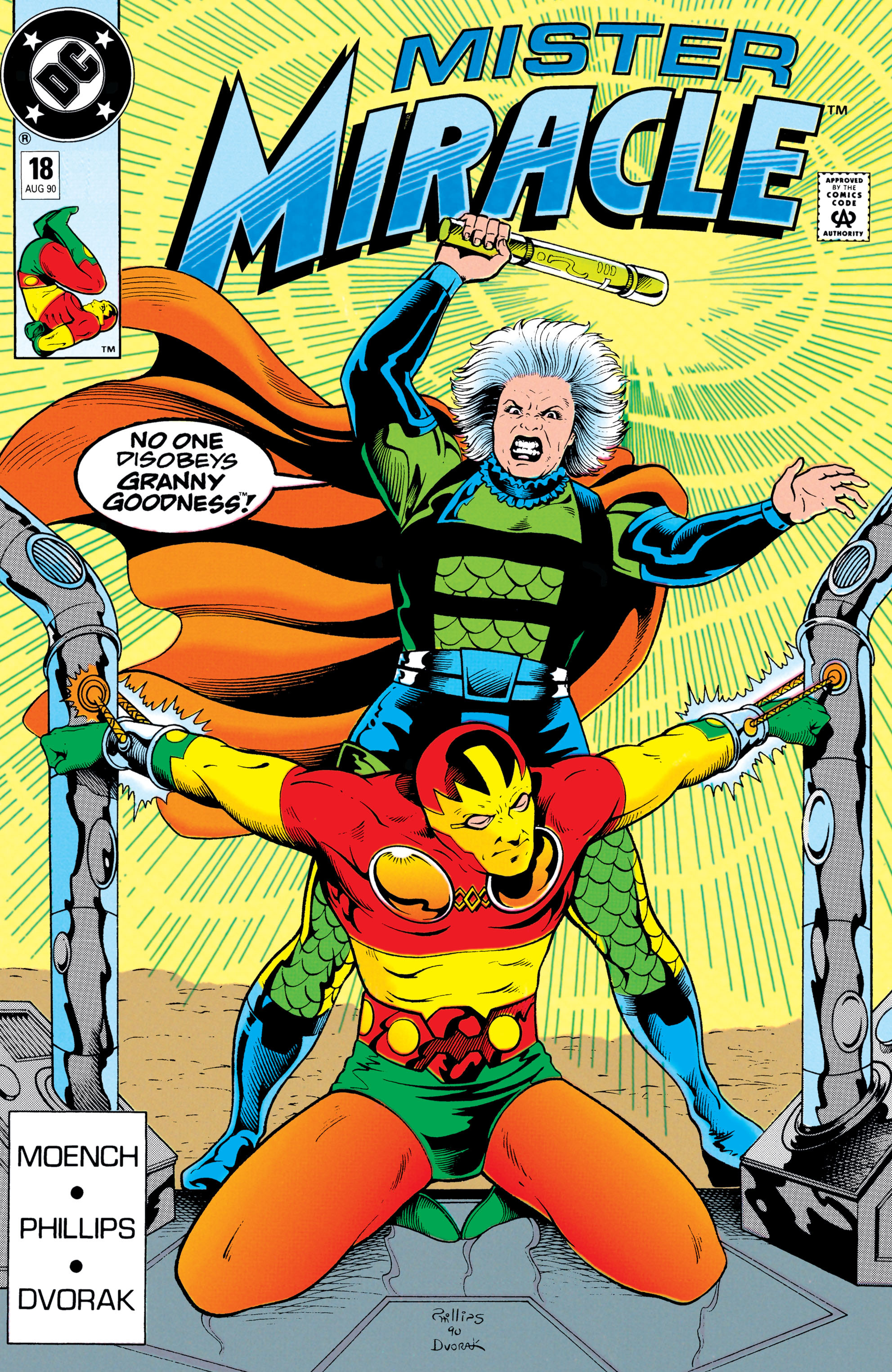 Read online Mister Miracle (1989) comic -  Issue #18 - 1