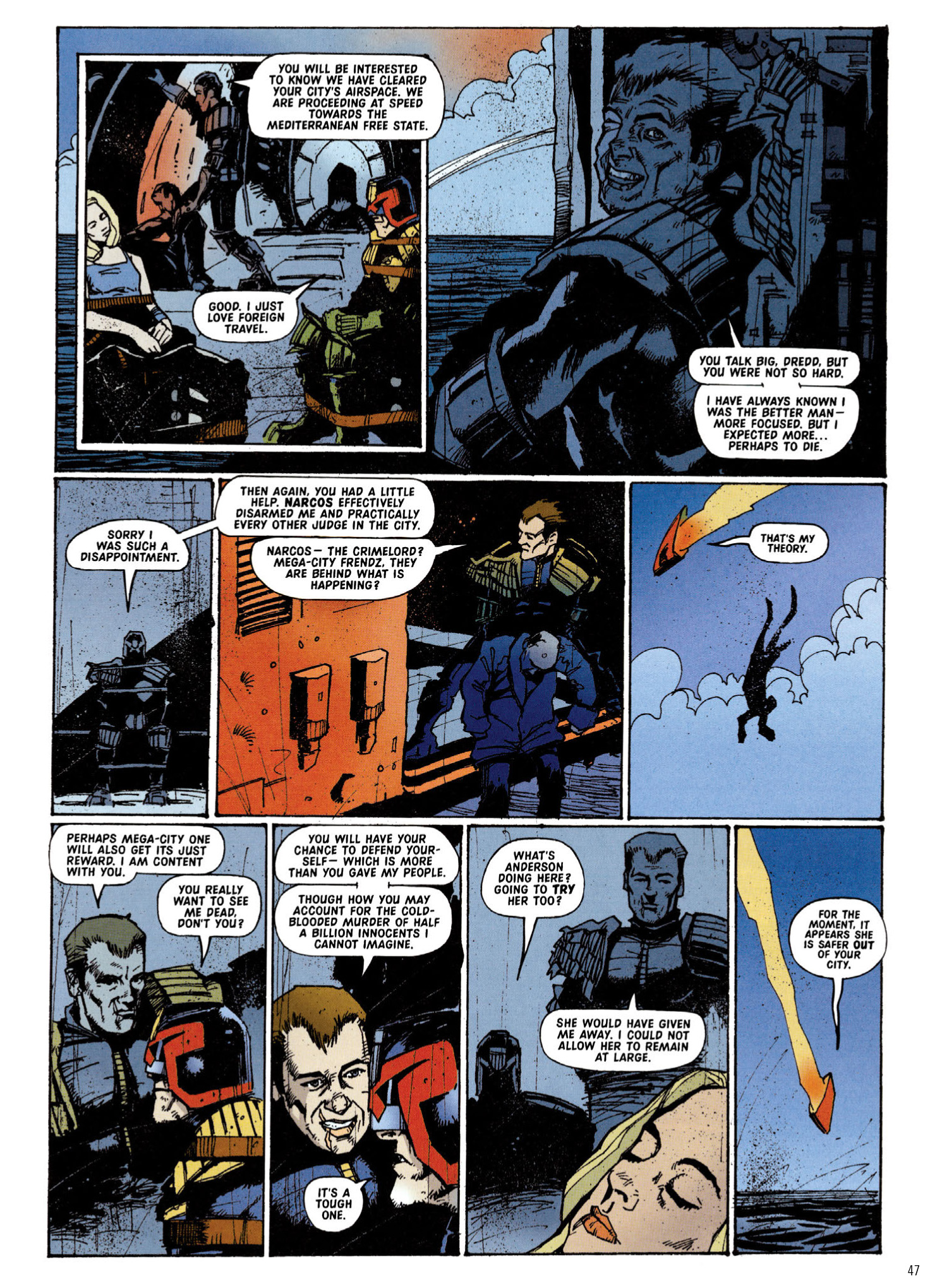Read online Judge Dredd: The Complete Case Files comic -  Issue # TPB 30 - 49