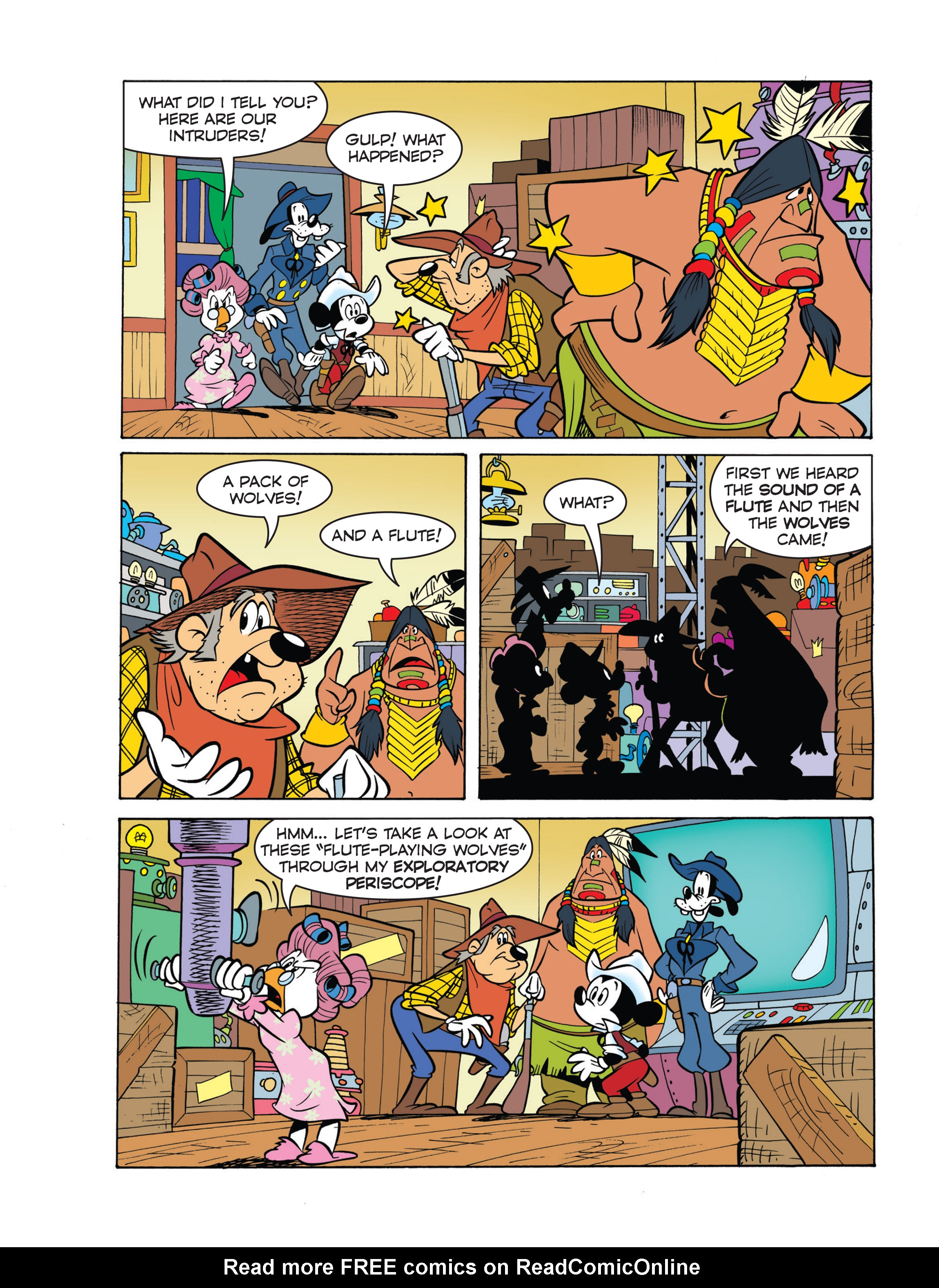 Read online Weird West Mickey: Night of the Diablero comic -  Issue # Full - 6