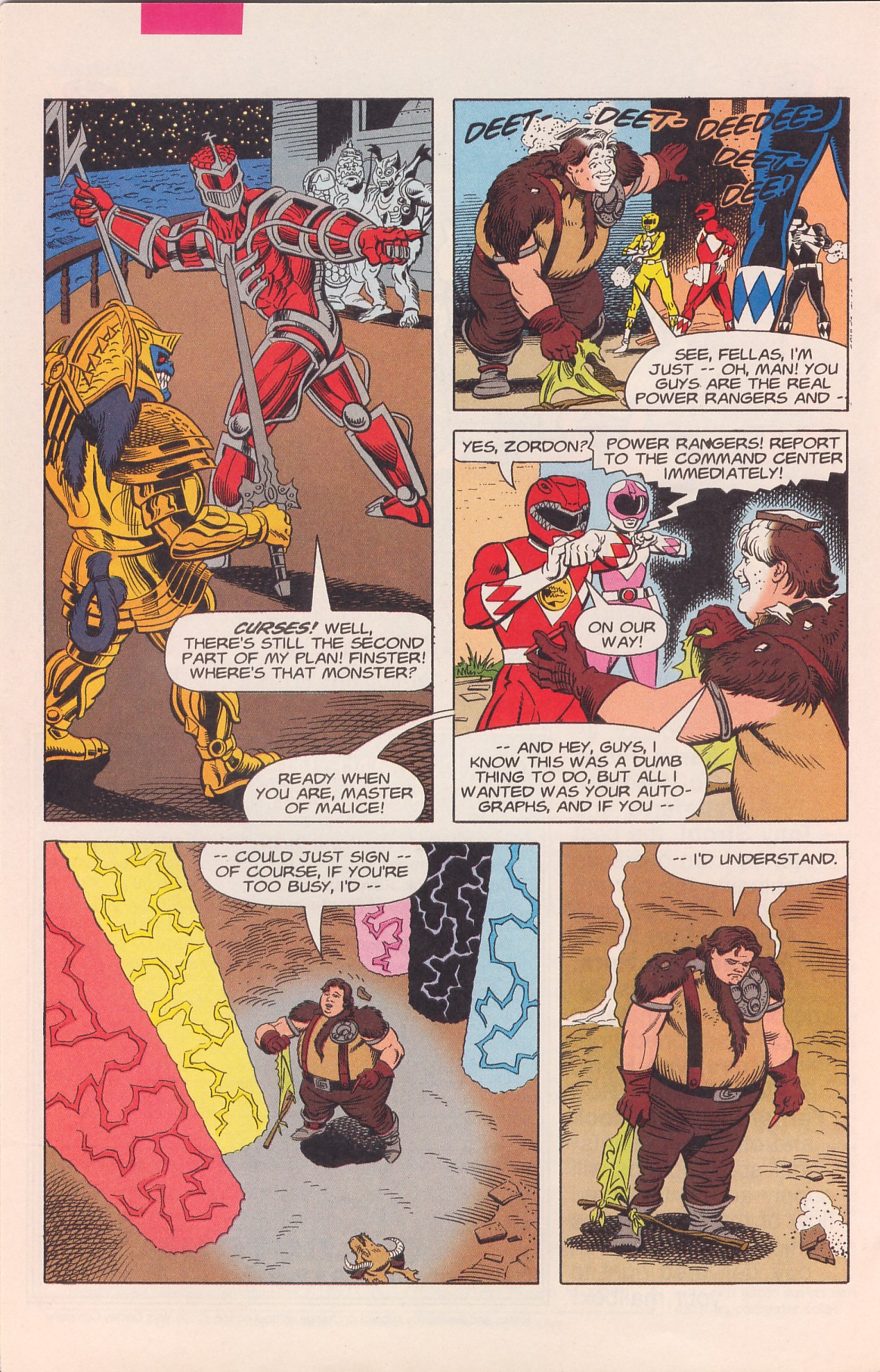 Read online Saban's Mighty Morphin Power Rangers (1994) comic -  Issue #2 - 20
