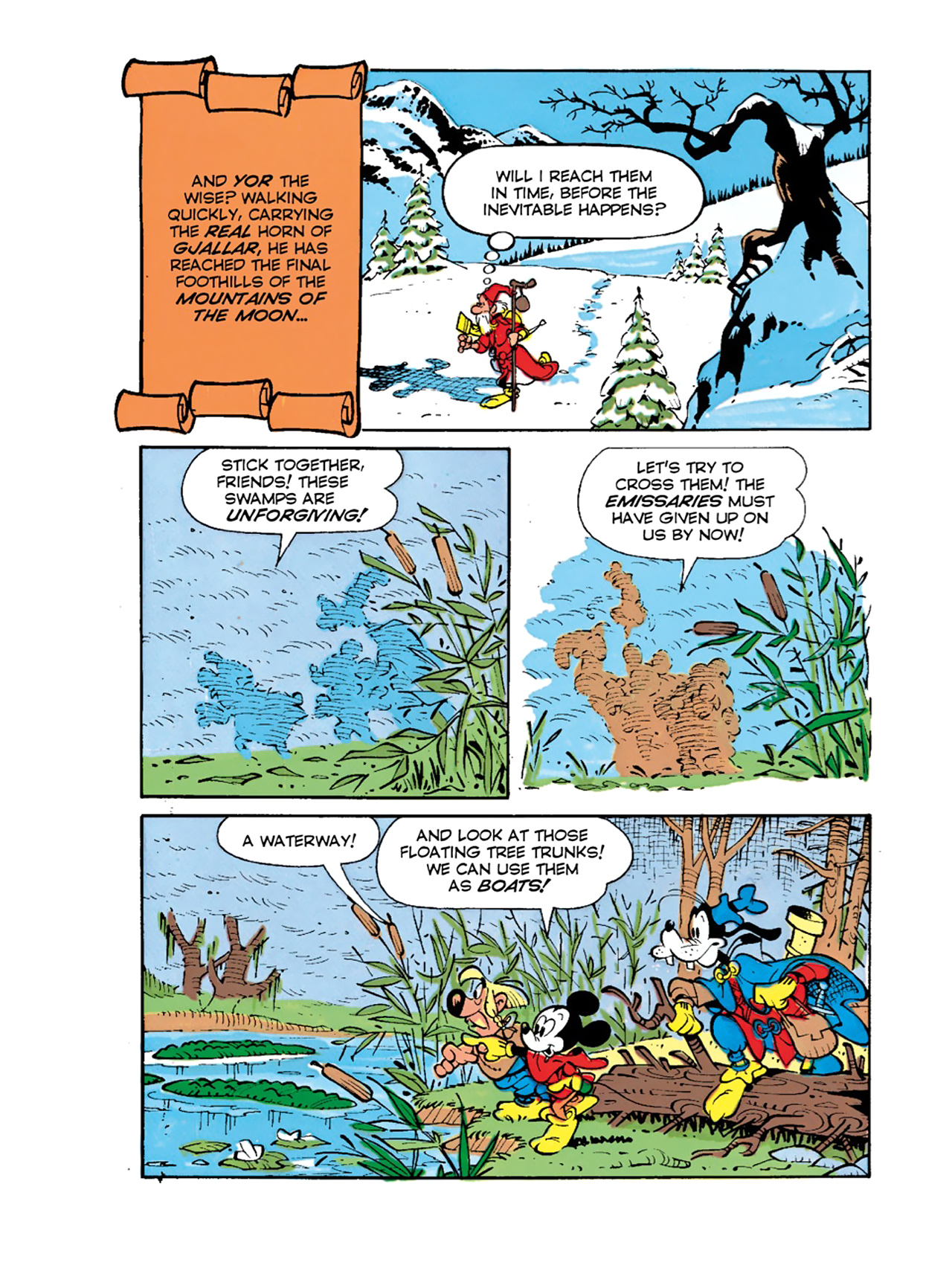 Read online Mickey Mouse in the Sword of Ice comic -  Issue #2 - 15