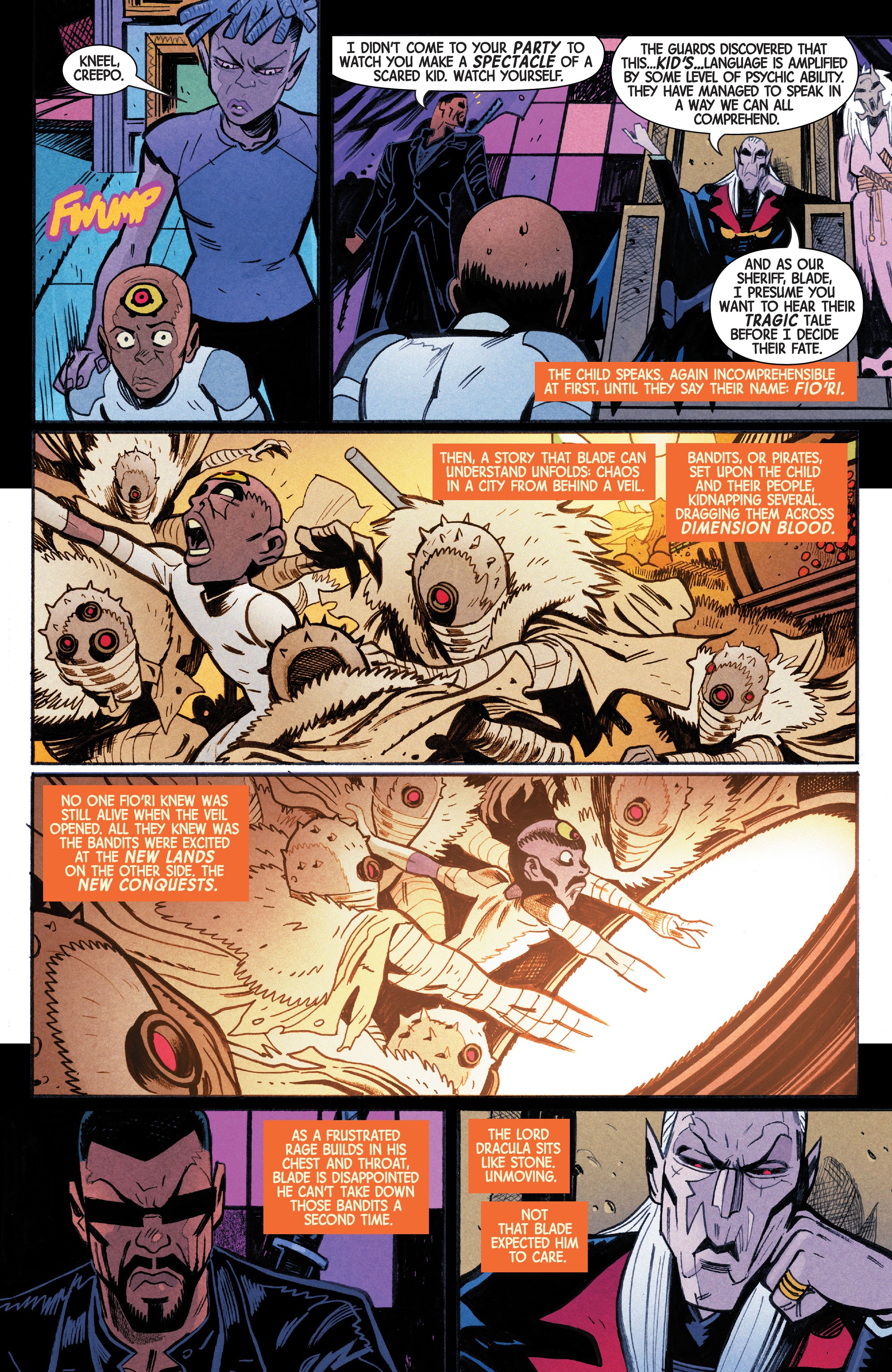 Read online Death of Doctor Strange: One-Shots comic -  Issue # Blade - 15