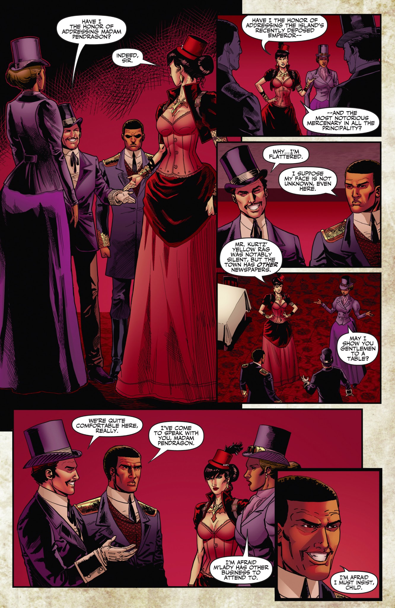 Read online Legenderry: Vampirella comic -  Issue #2 - 14