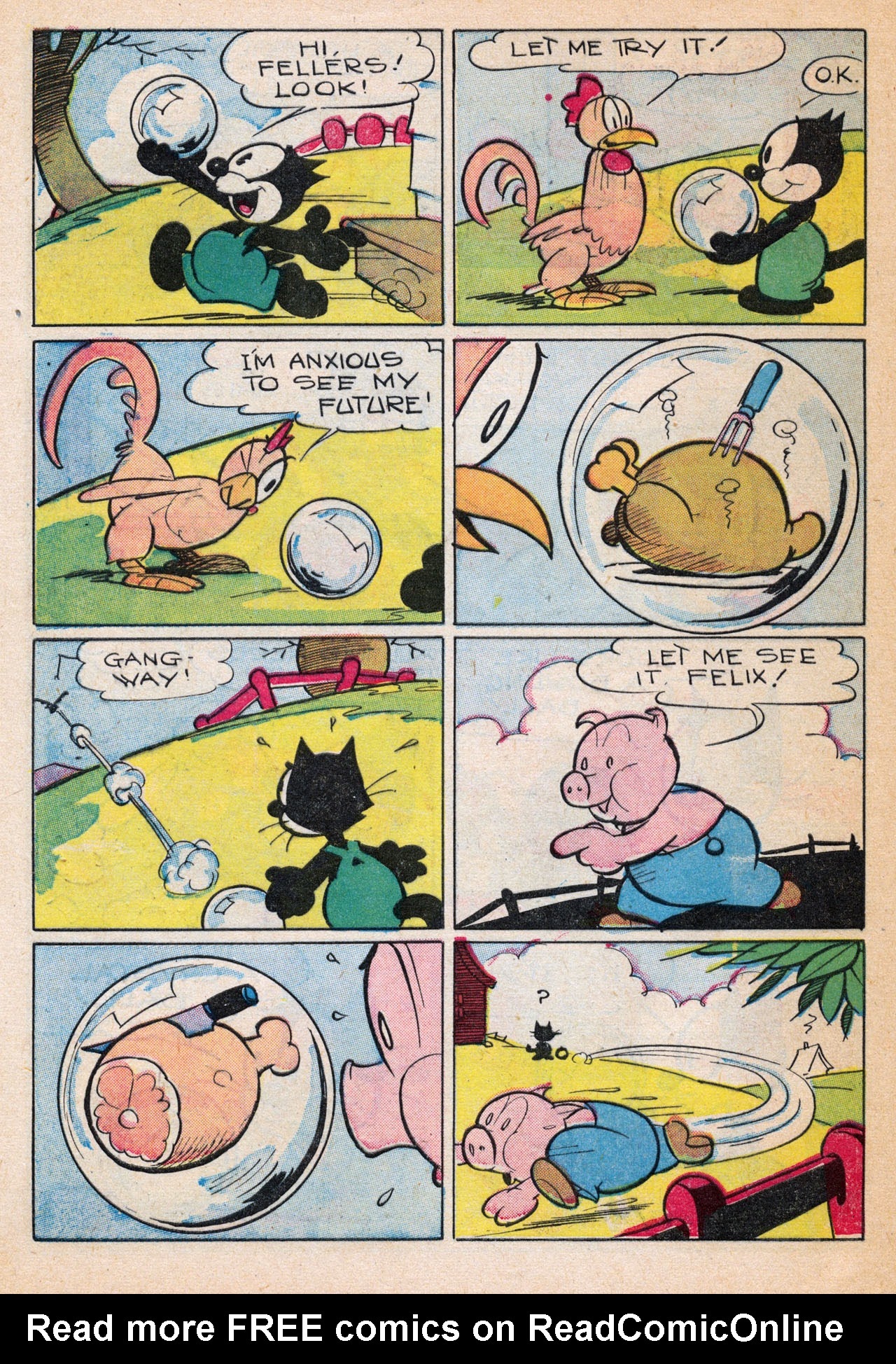 Read online Felix the Cat (1948) comic -  Issue #19 - 40