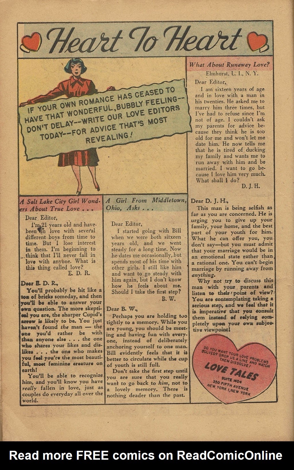 Read online Love Tales comic -  Issue #39 - 12