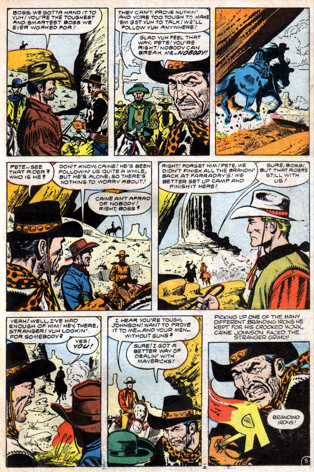 Read online Western Outlaws (1954) comic -  Issue #6 - 15