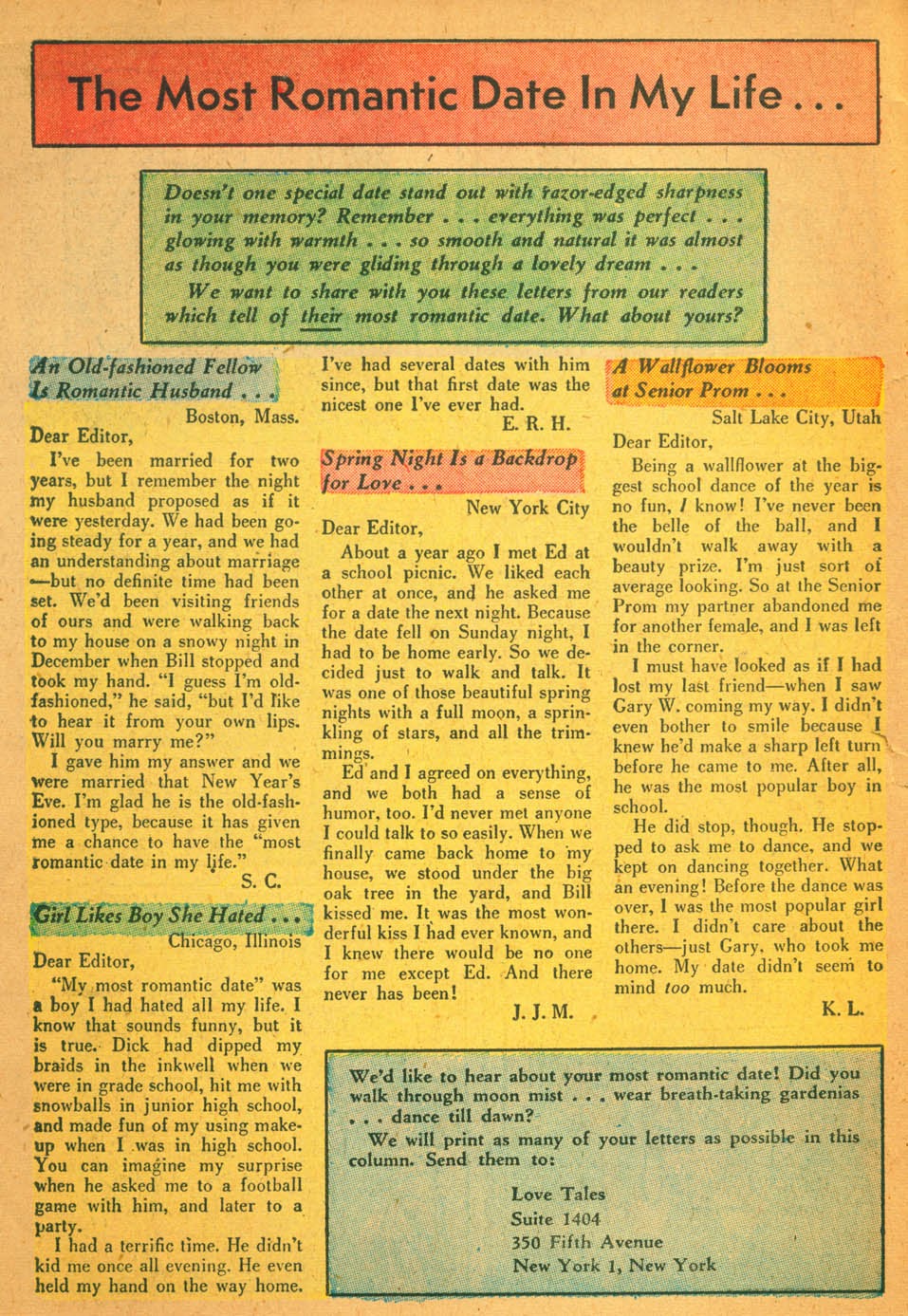 Read online Love Tales comic -  Issue #38 - 20