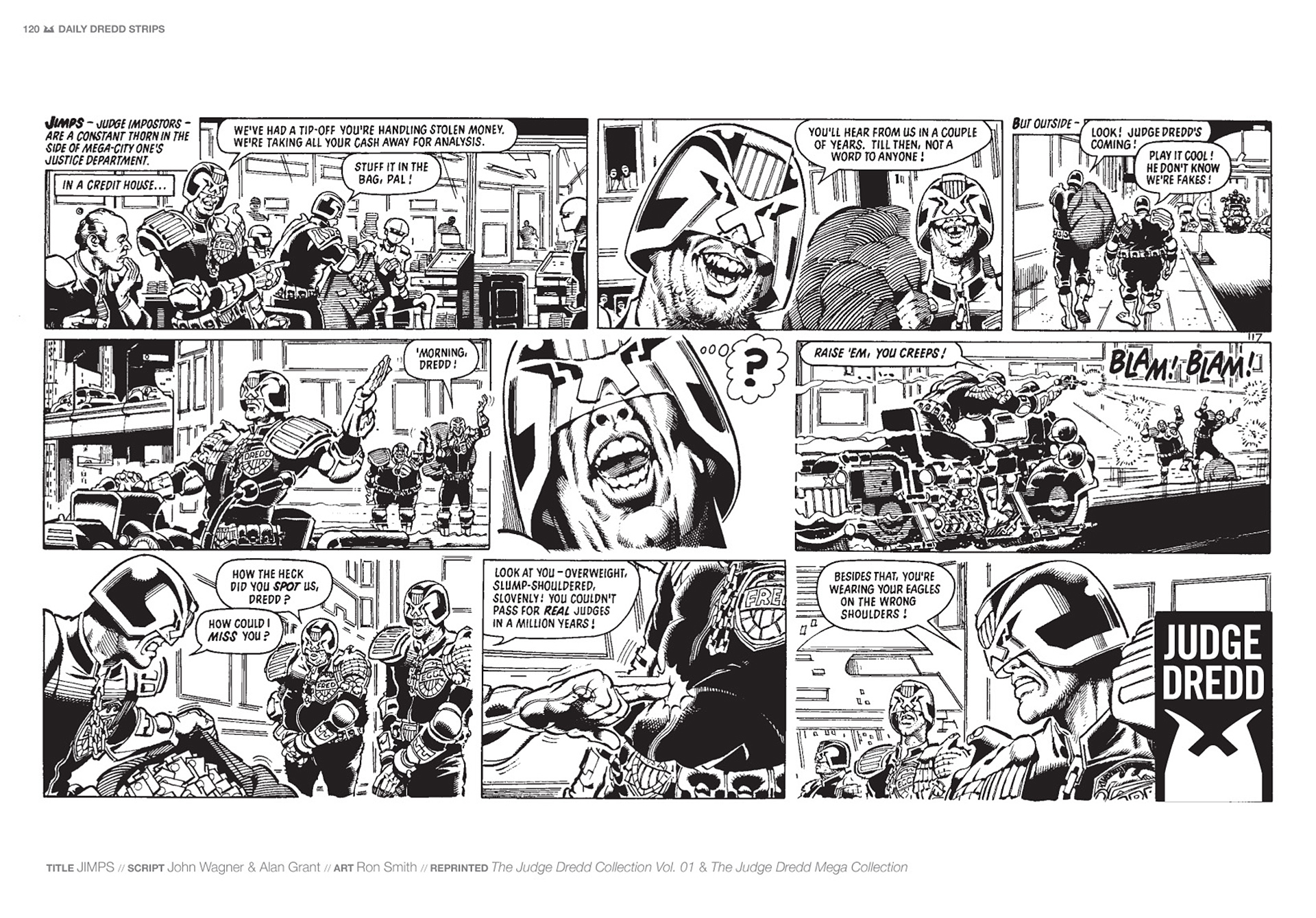 Read online Judge Dredd: The Daily Dredds comic -  Issue # TPB 1 - 123