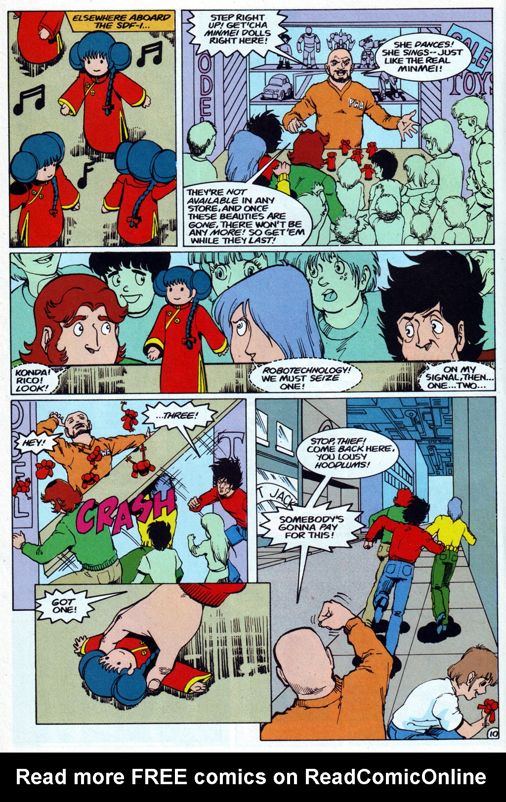Read online Robotech The Macross Saga comic -  Issue #18 - 11