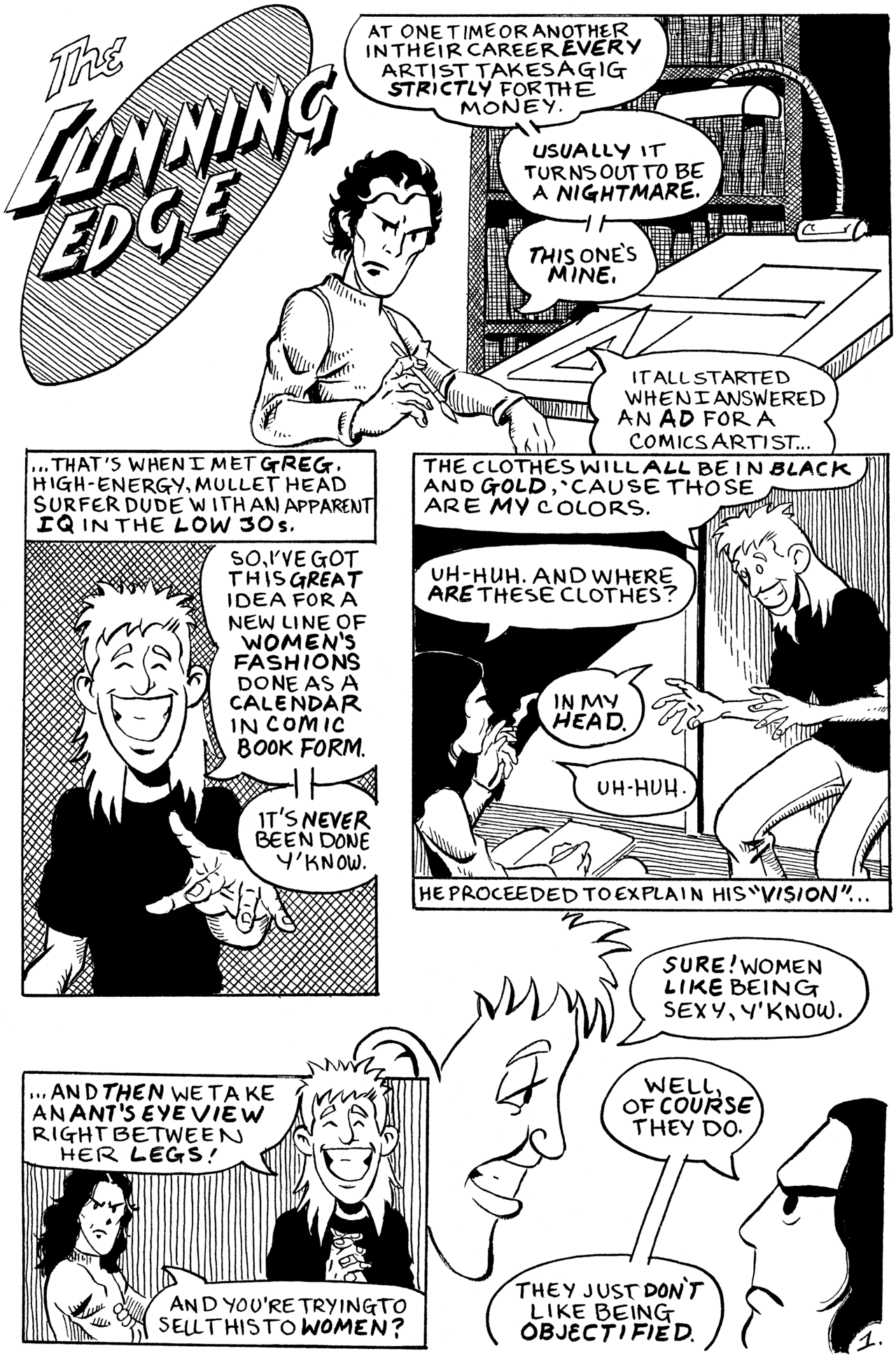 Read online Drawing From Life comic -  Issue #1 - 16