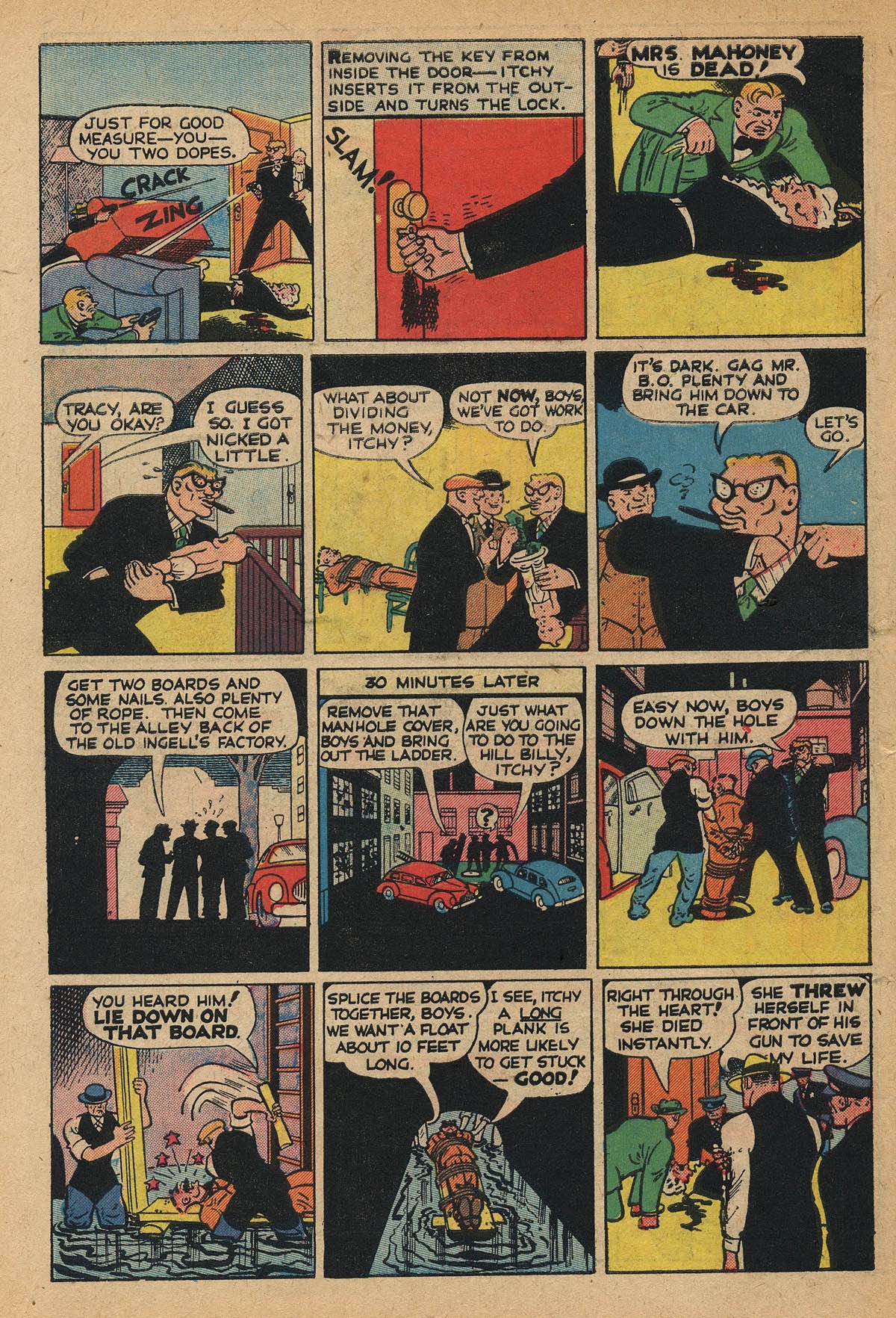 Read online Dick Tracy comic -  Issue #38 - 6