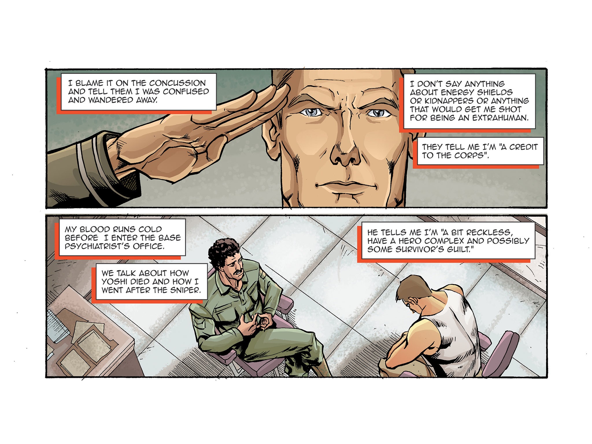 Read online The F1rst Hero comic -  Issue #1 - 52