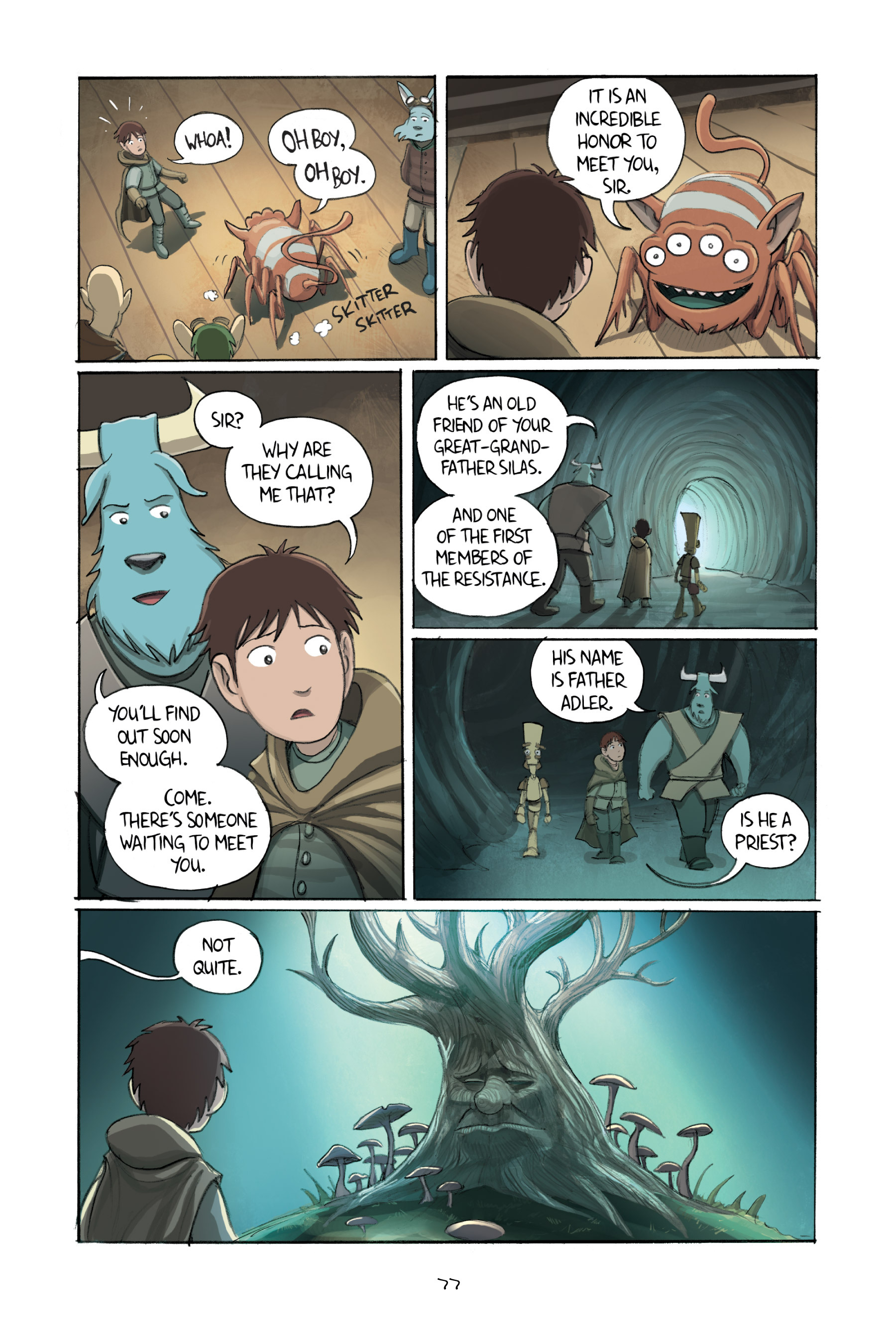 Read online Amulet comic -  Issue # TPB 2 (Part 1) - 78