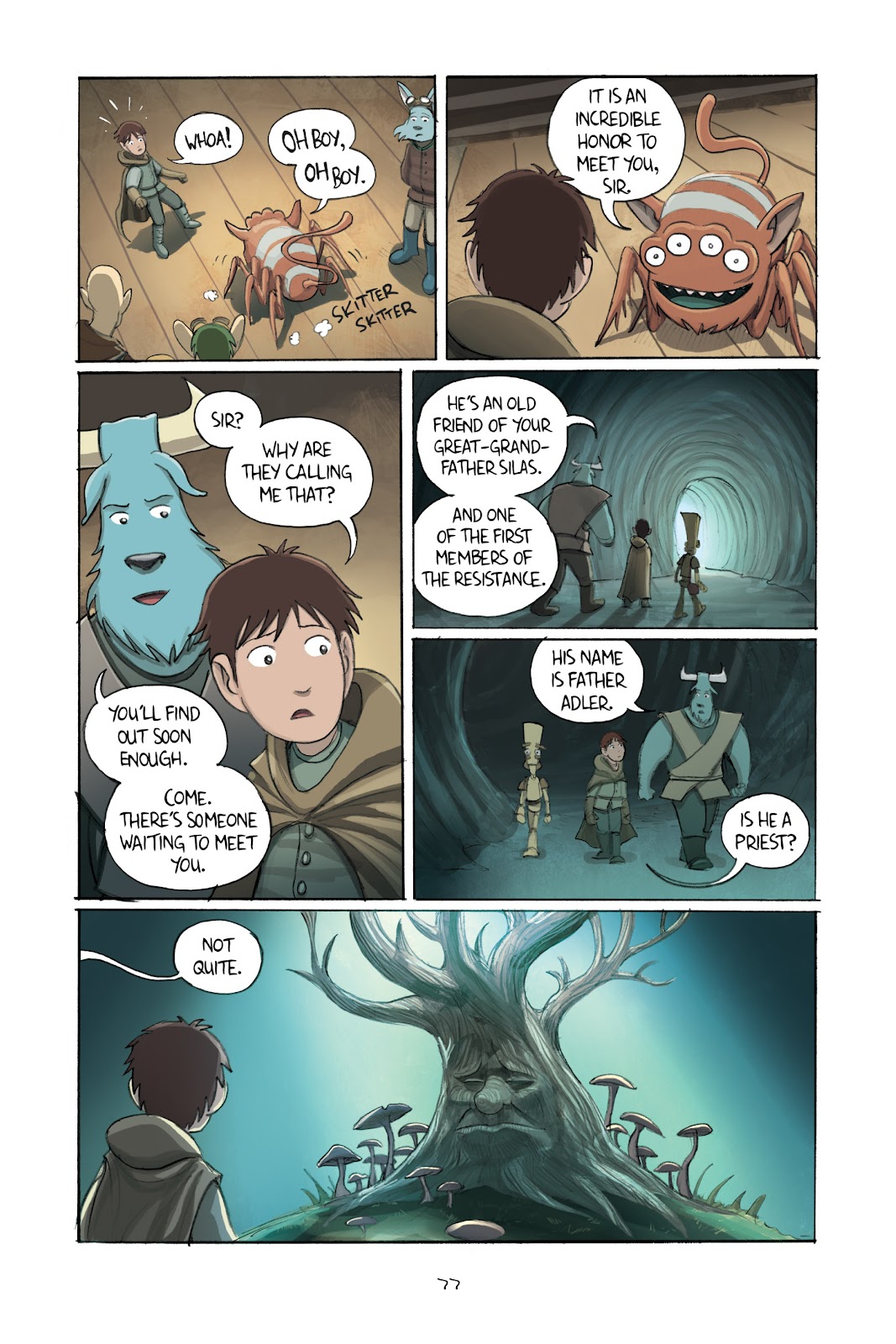 Amulet issue TPB 2 (Part 1) - Page 78