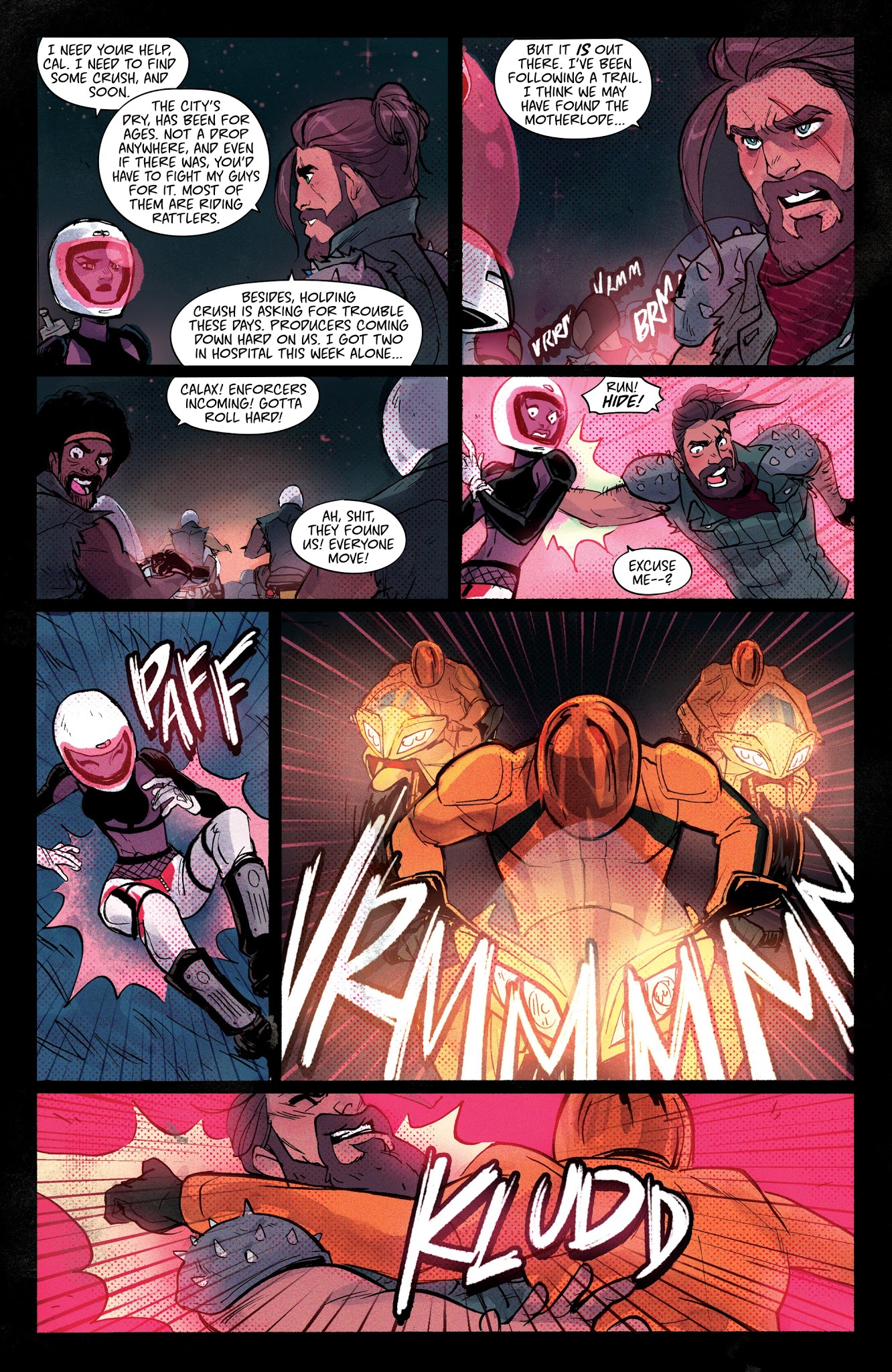 Read online Motor Crush comic -  Issue #7 - 19