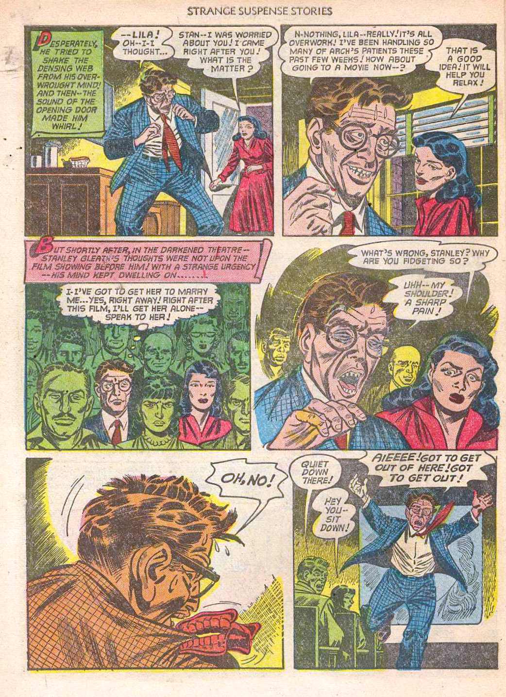 Read online Strange Suspense Stories (1952) comic -  Issue #2 - 10