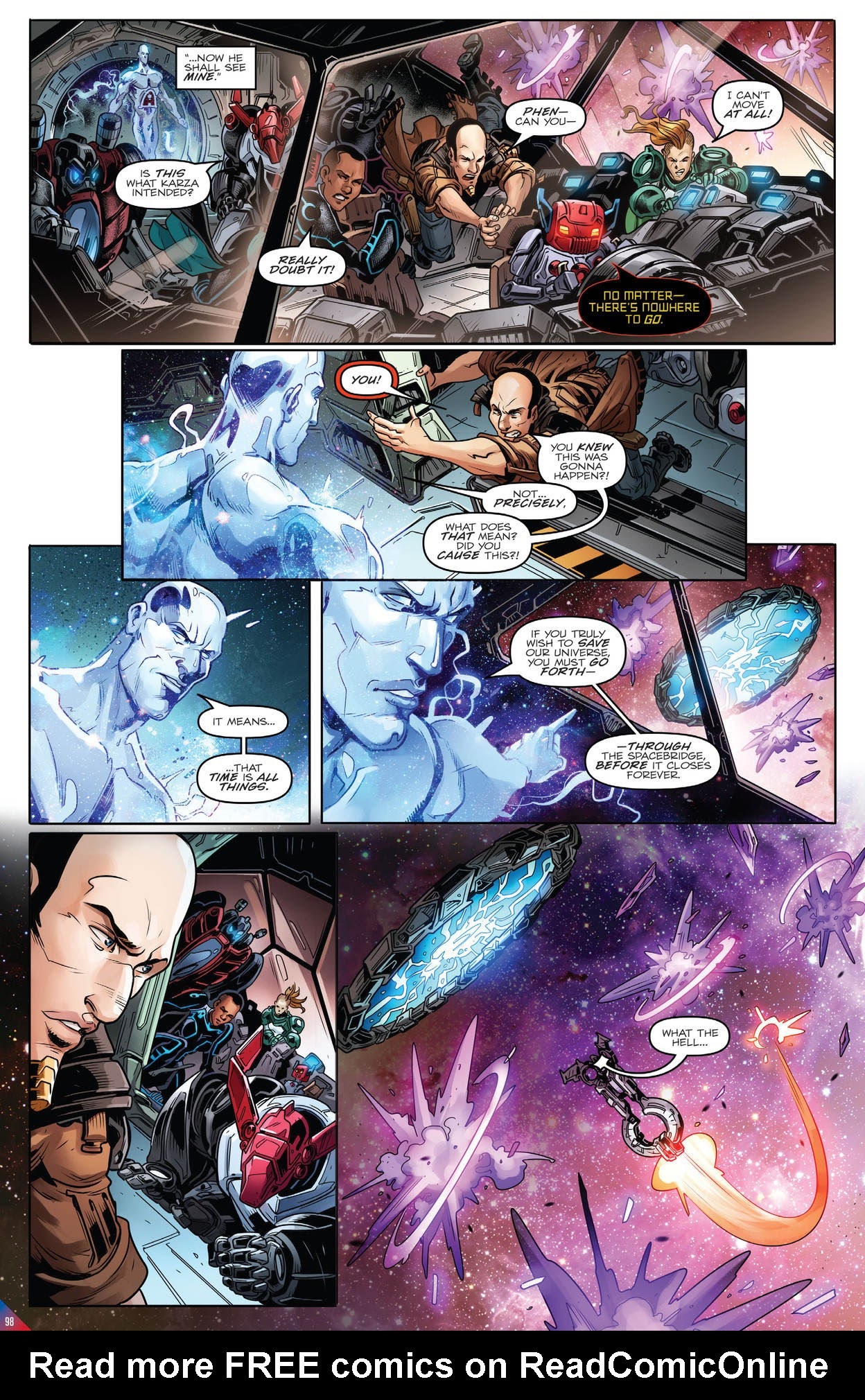 Read online Transformers: The IDW Collection Phase Three comic -  Issue # TPB 1 (Part 1) - 96