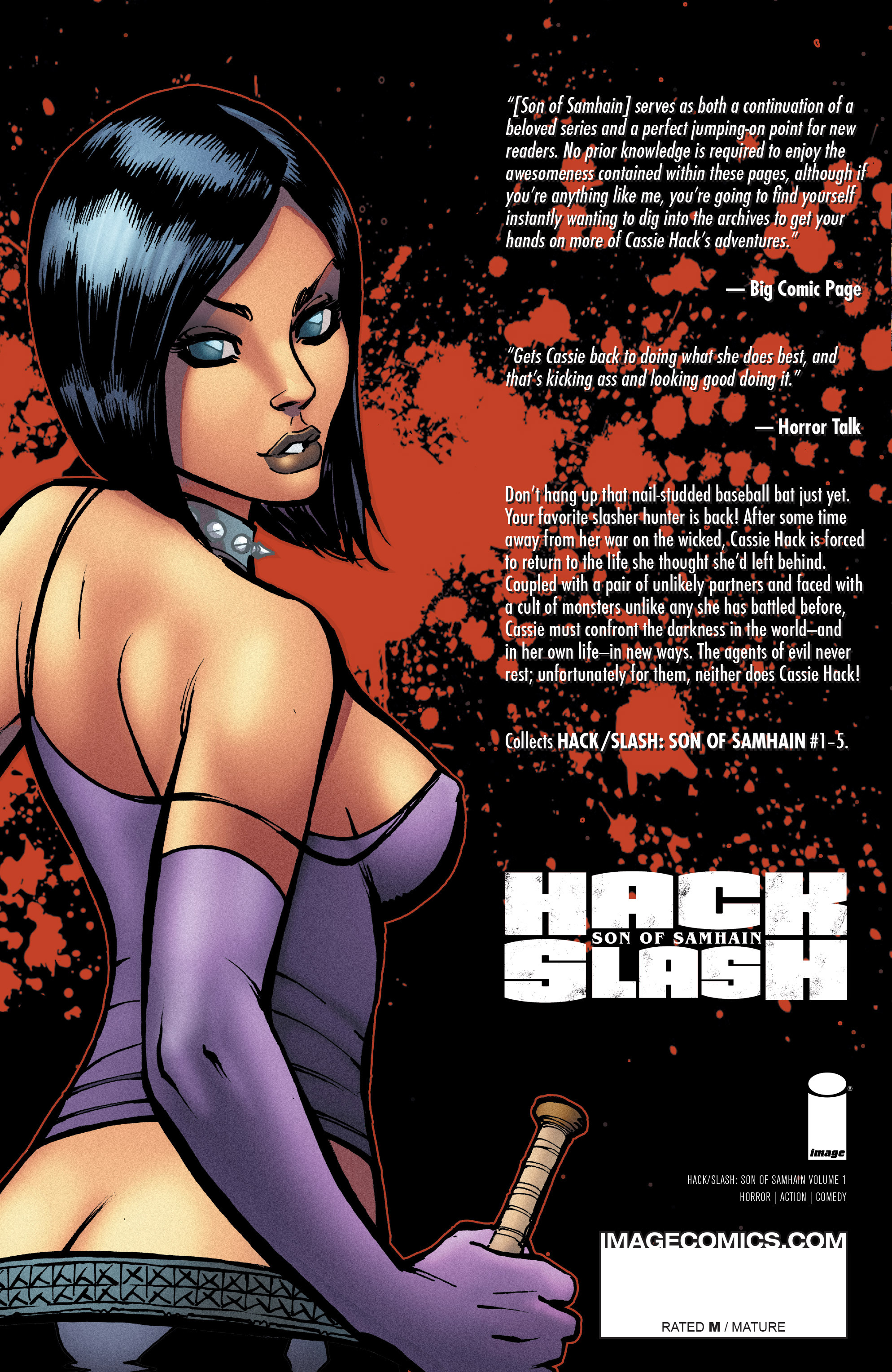 Read online Hack/Slash: Son of Samhain comic -  Issue # Full - 131