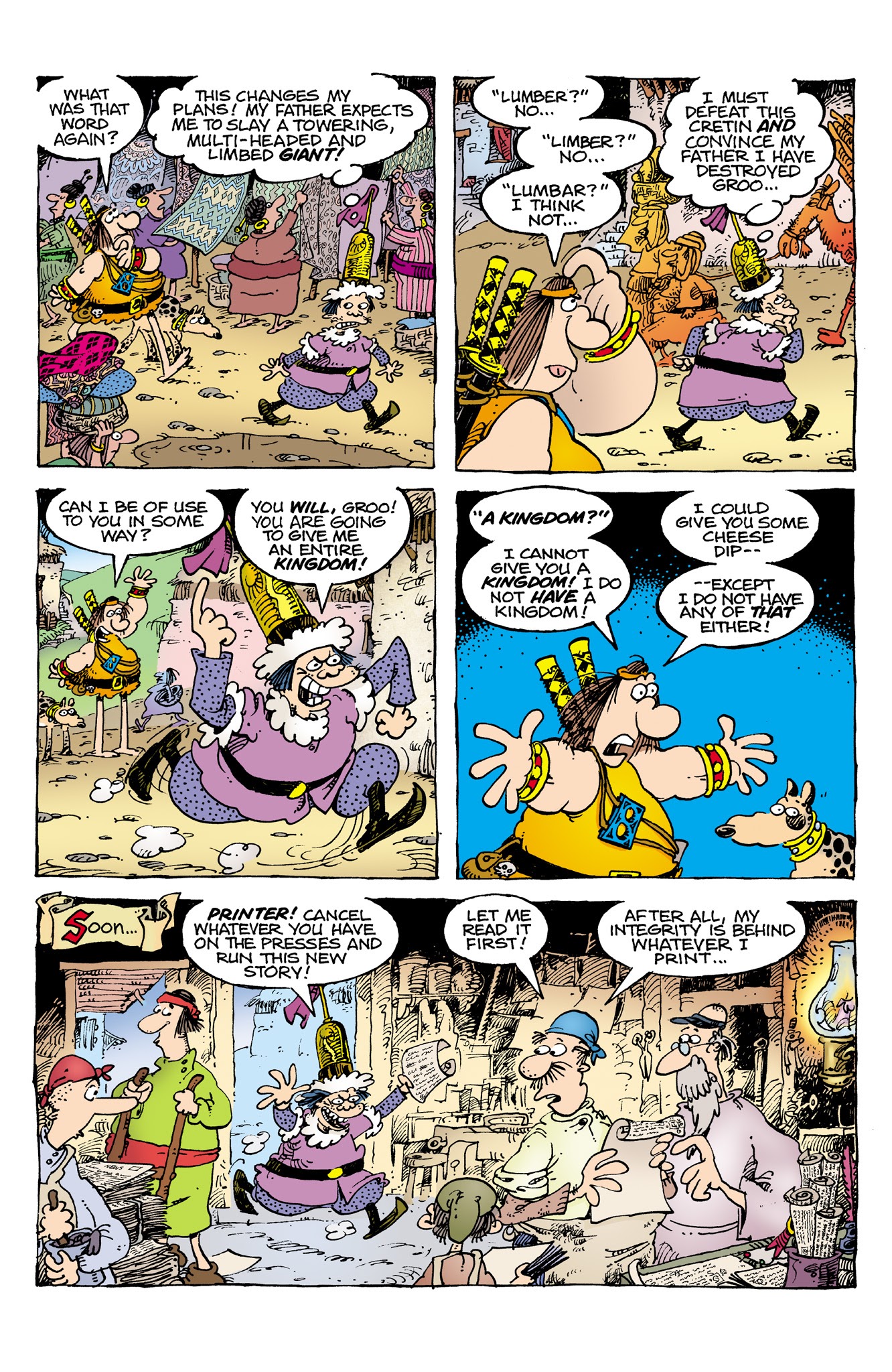 Read online Sergio Aragonés' Groo: Mightier Than the Sword comic -  Issue # _TPB - 66