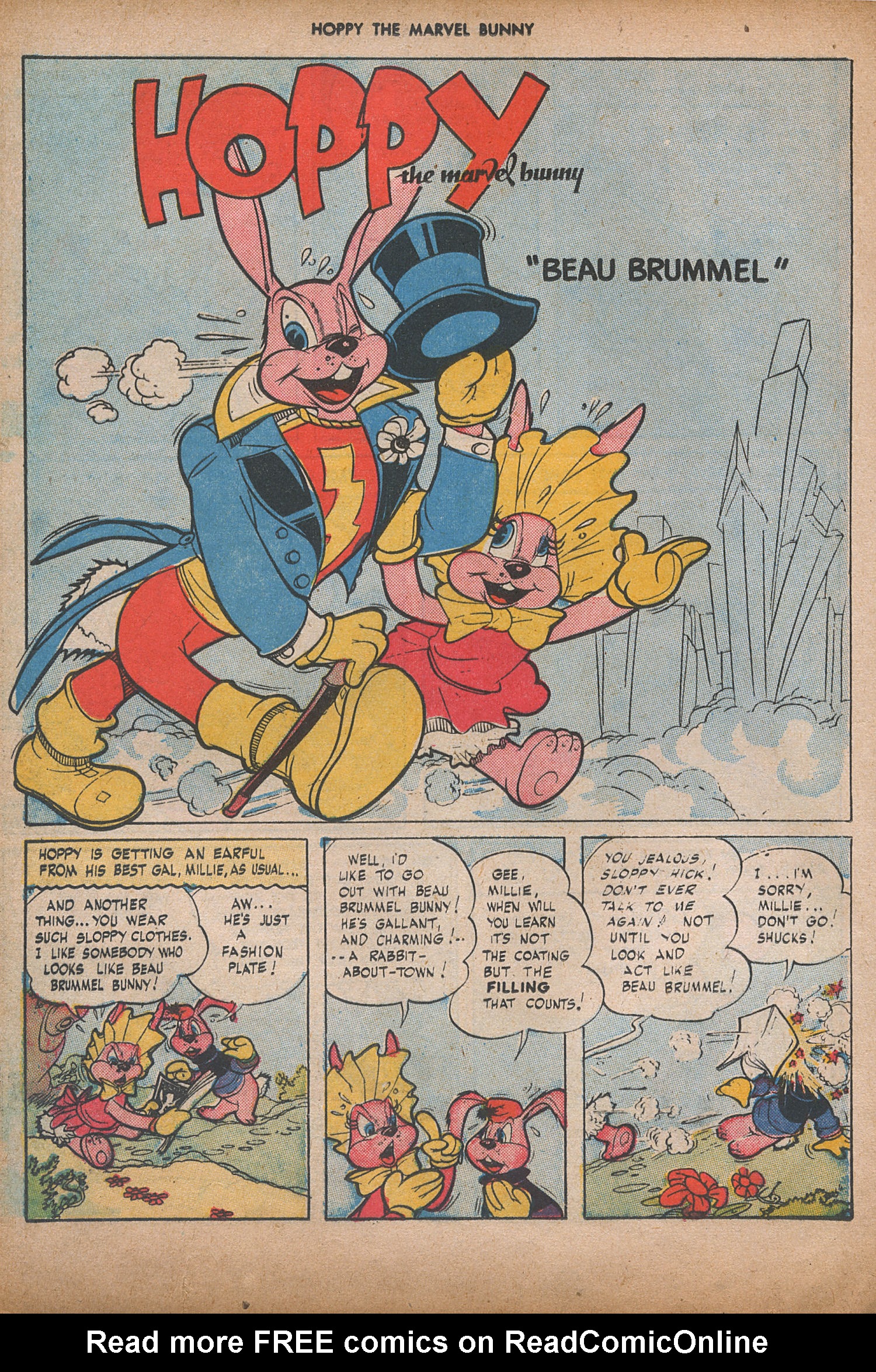 Read online Hoppy The Marvel Bunny comic -  Issue #6 - 12