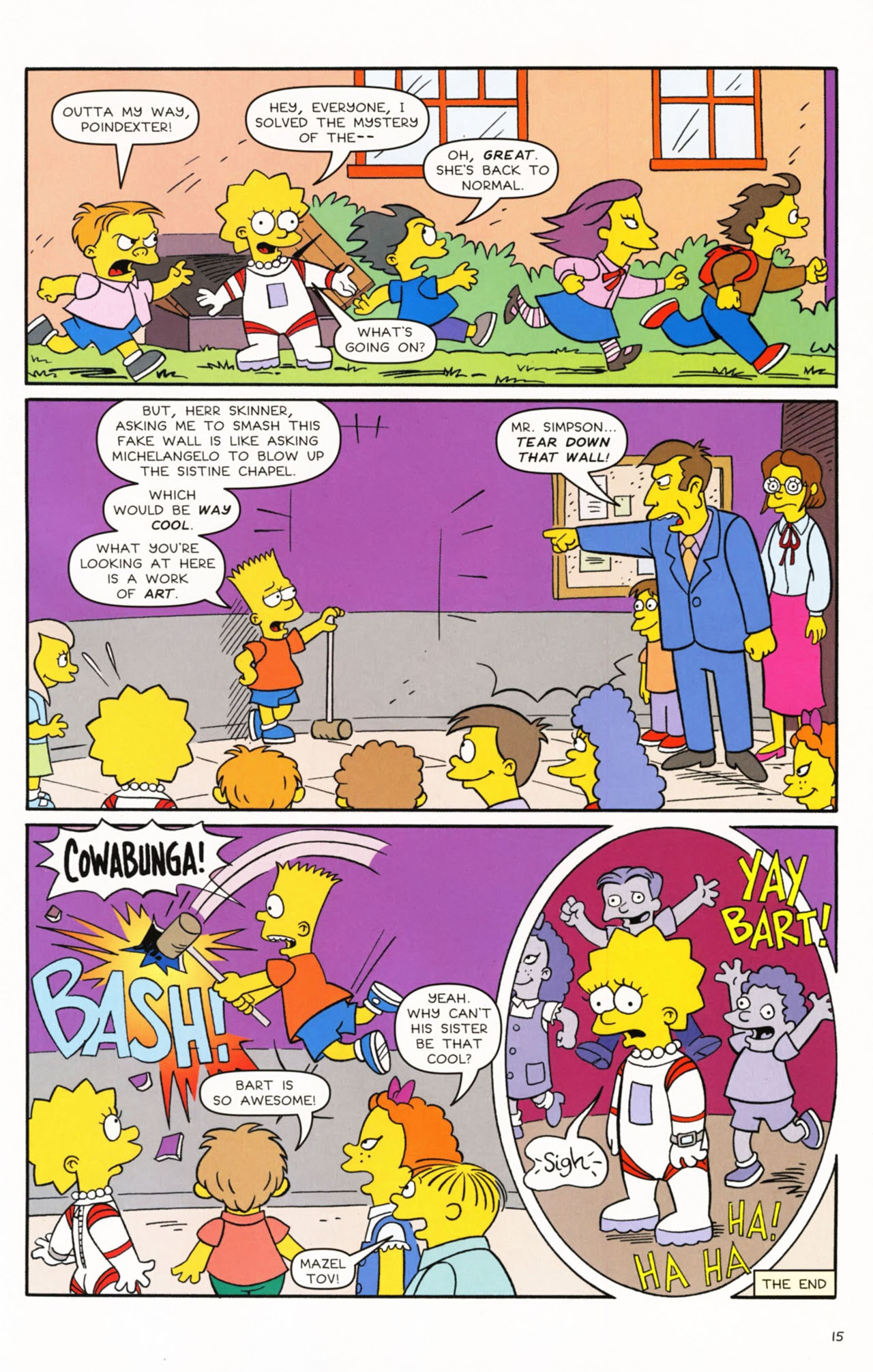 Read online Bart Simpson comic -  Issue #53 - 16