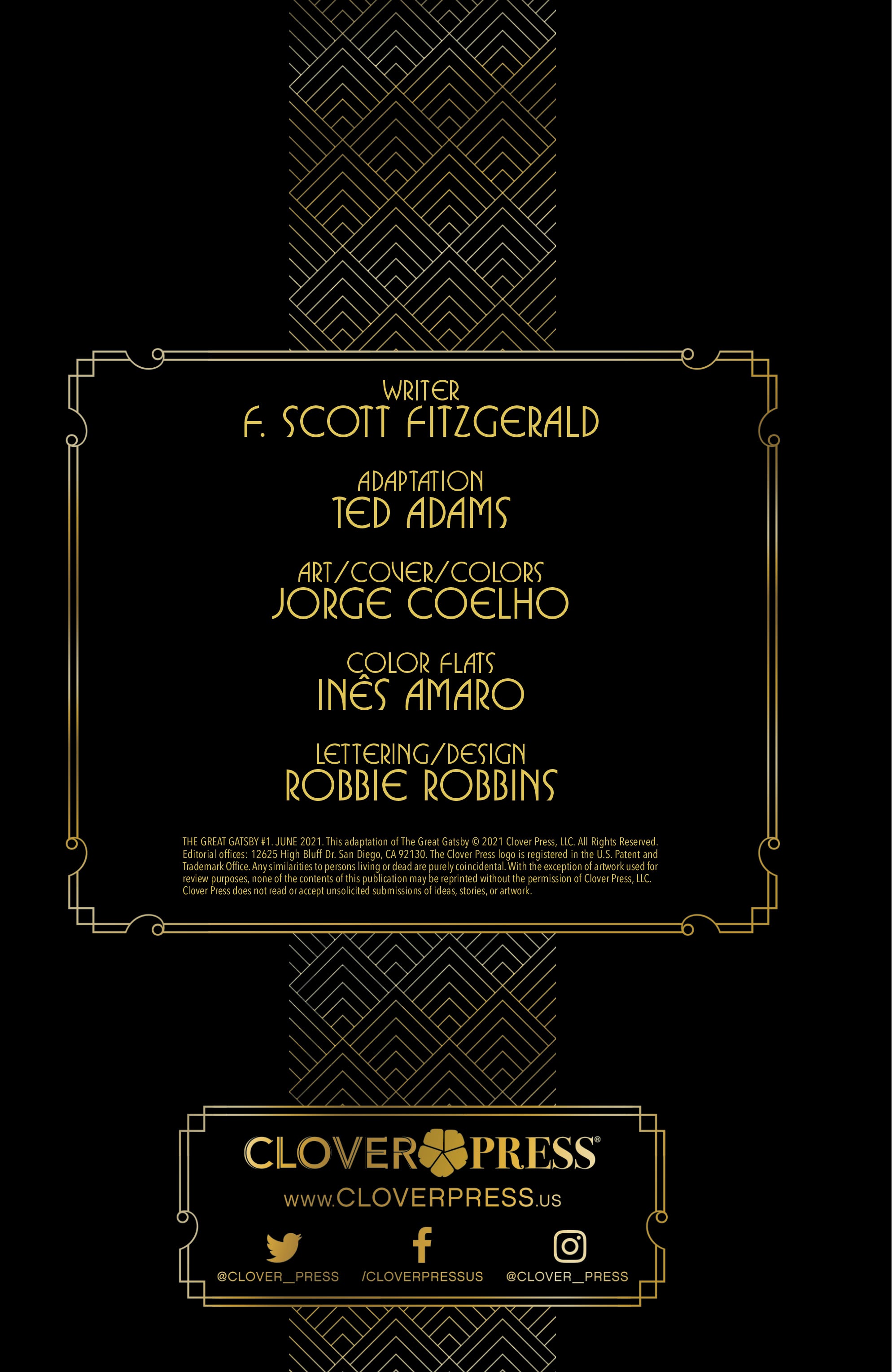 Read online The Great Gatsby comic -  Issue #1 - 2
