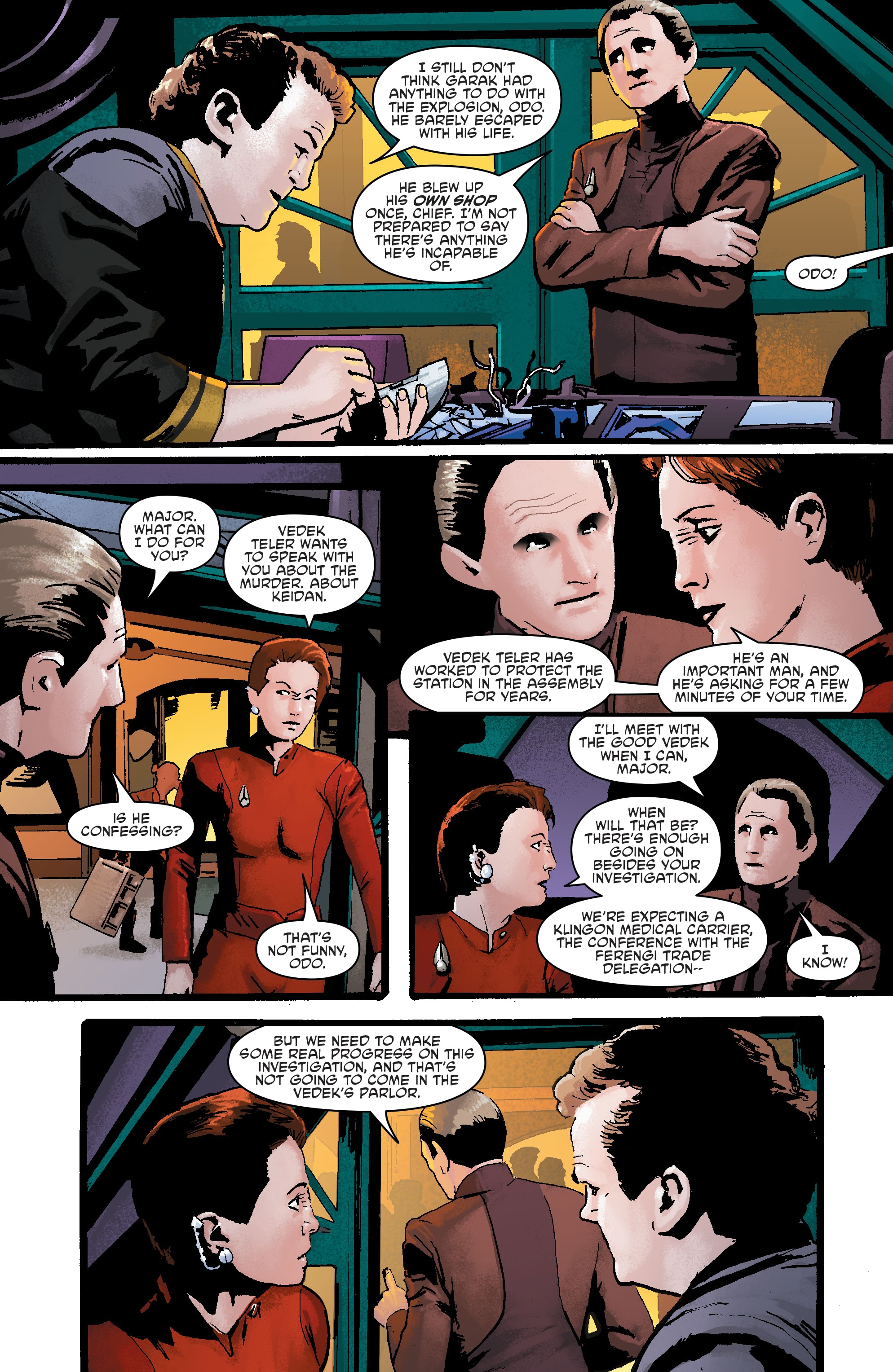 Read online Star Trek: Deep Space Nine—Too Long a Sacrifice comic -  Issue #2 - 8