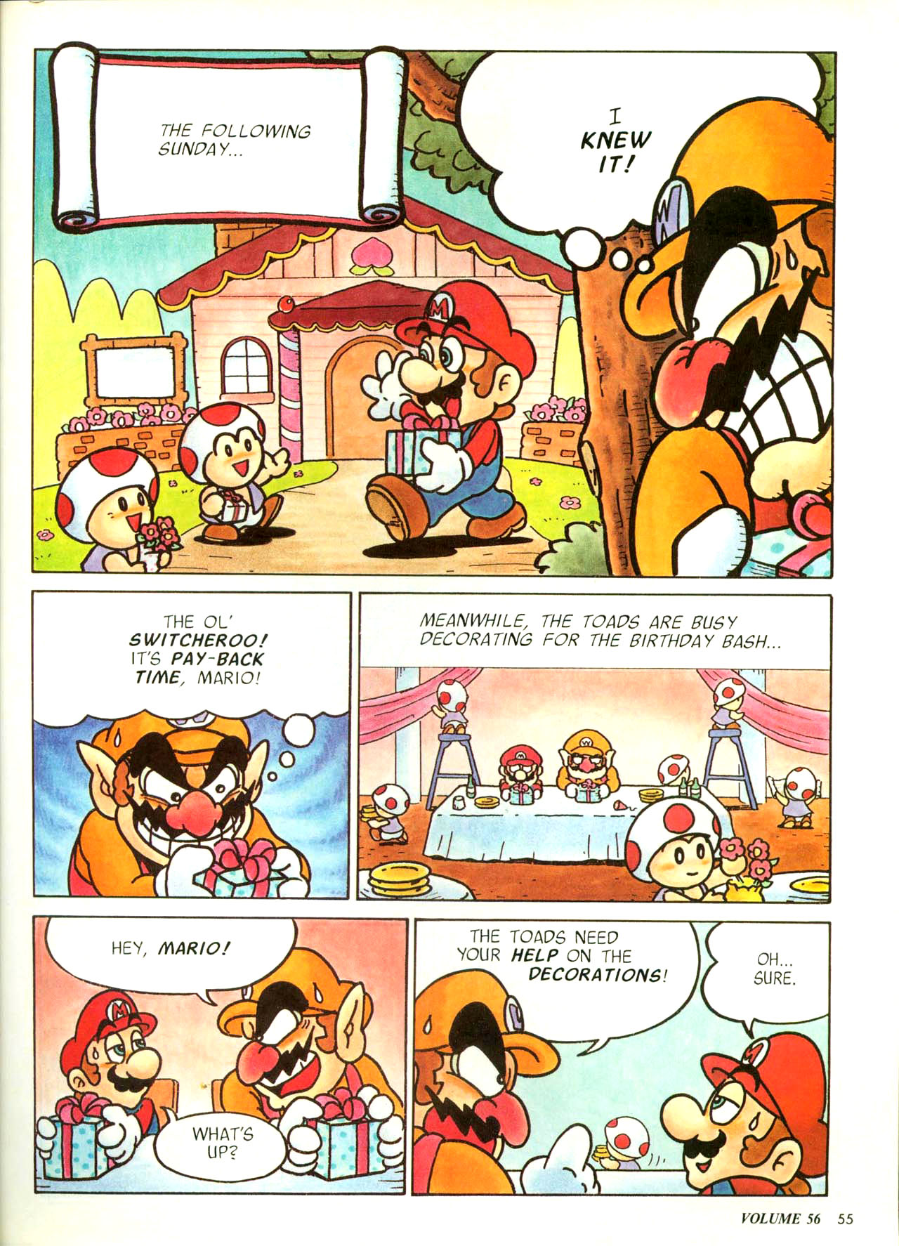 Read online Nintendo Power comic -  Issue #56 - 60