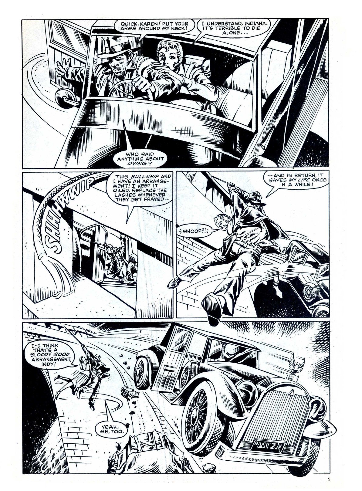 Read online Indiana Jones comic -  Issue #5 - 5