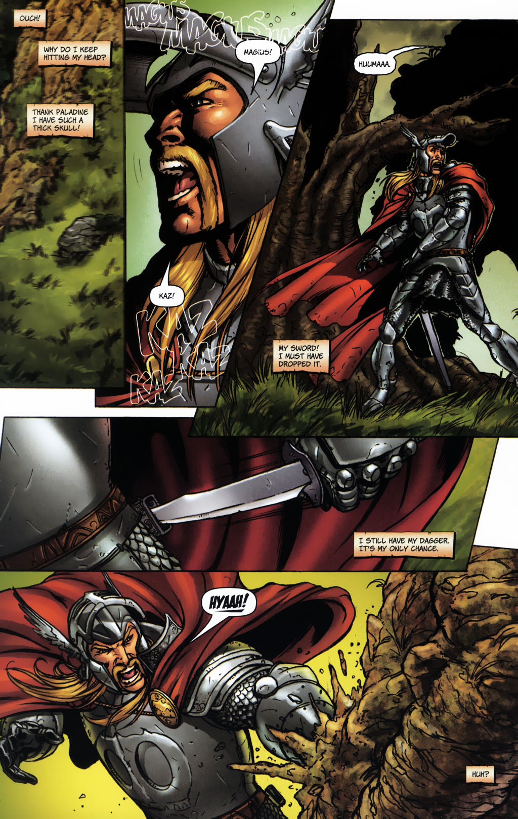 Read online Dragonlance: The Legend of Huma comic -  Issue #5 - 8