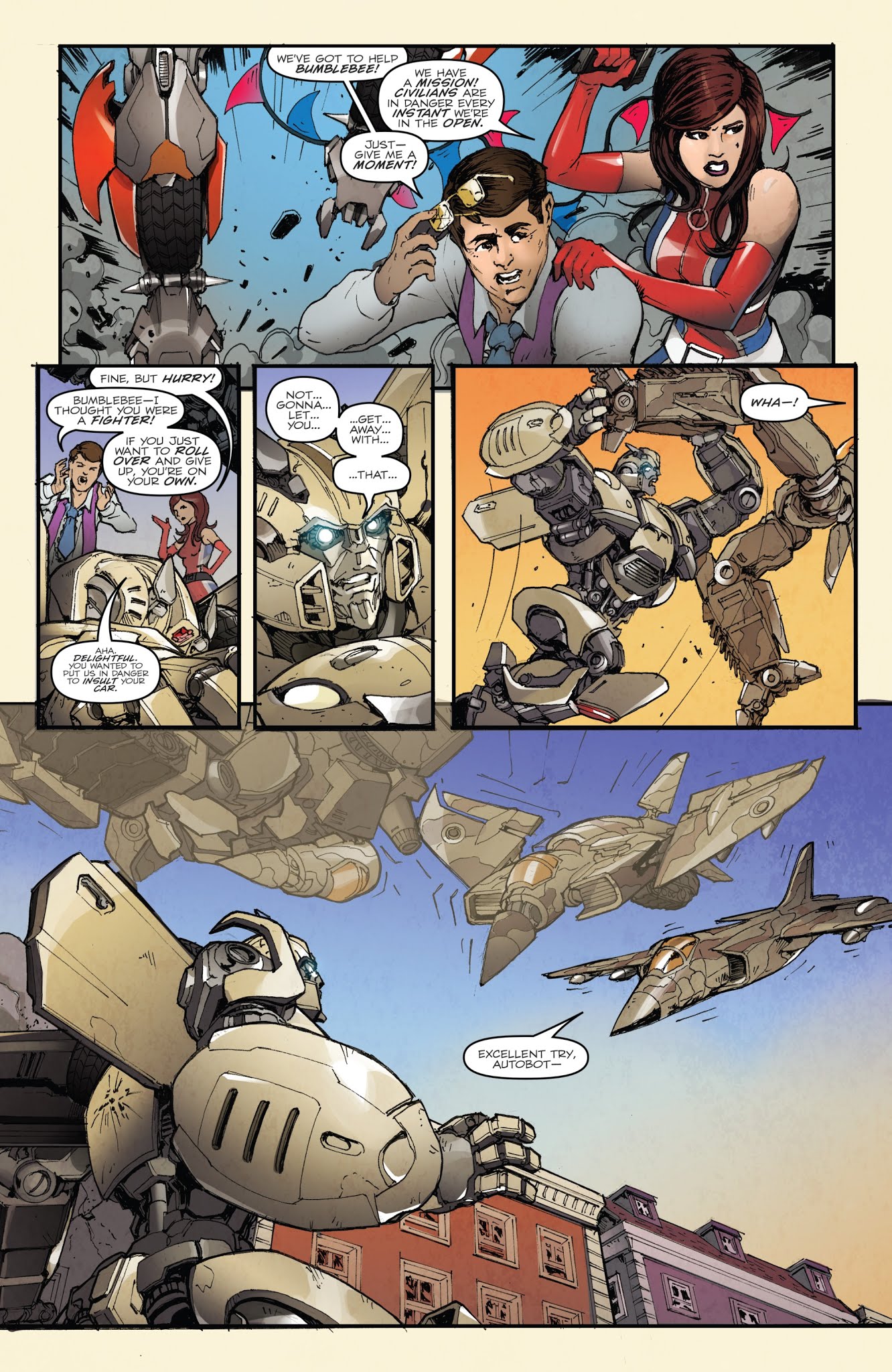 Read online Transformers: Bumblebee Movie Prequel comic -  Issue #3 - 5